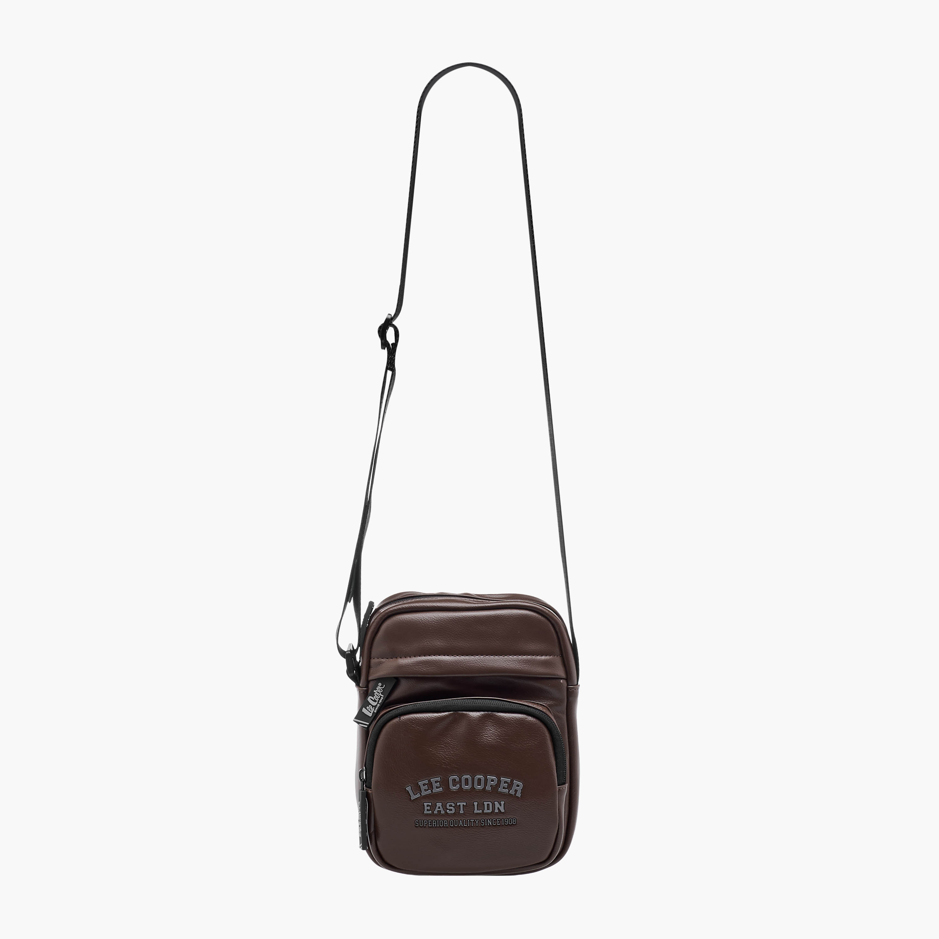 Lee Cooper Men Textured Crossbody Bag-men-bags-image-3