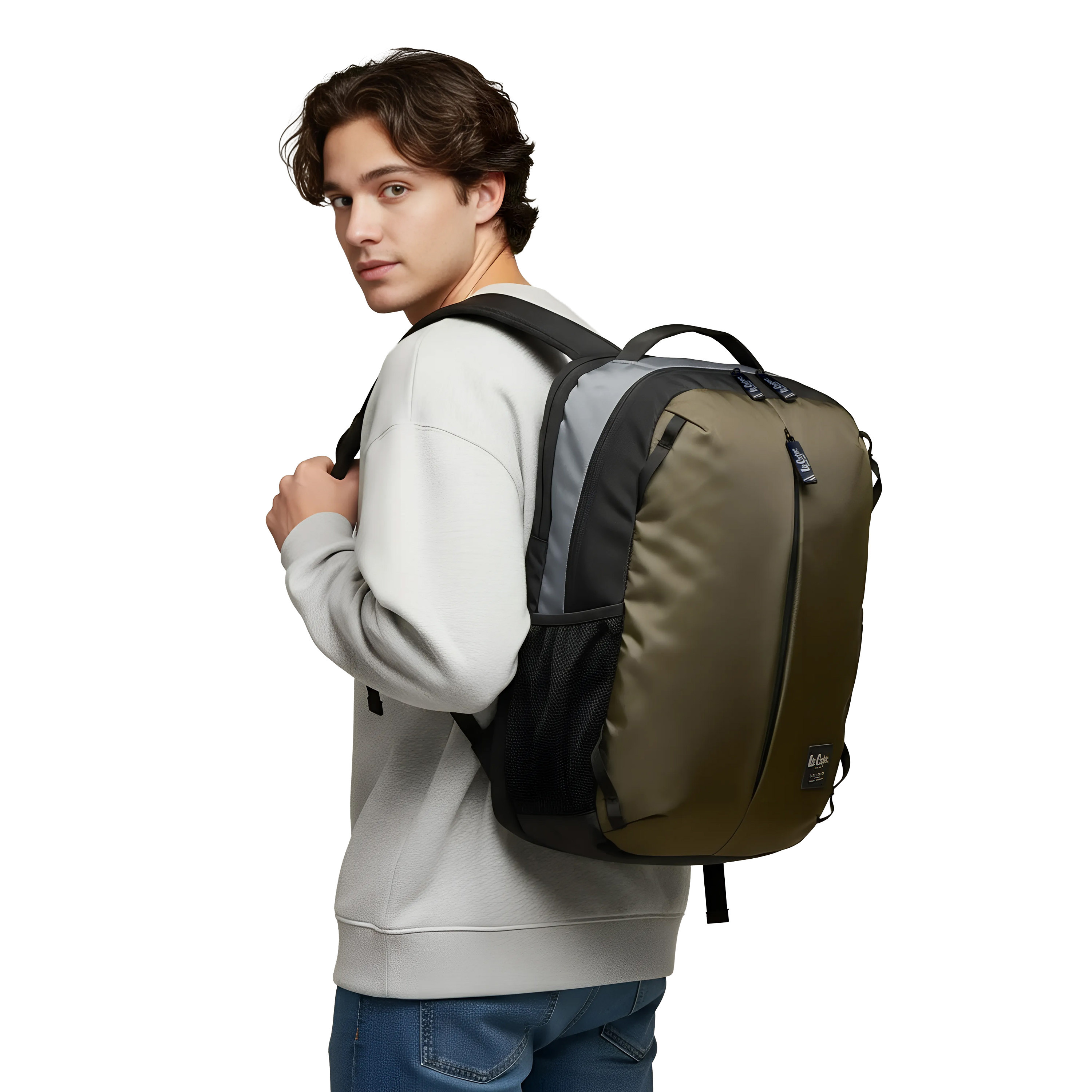 شنطة ظهر بأحزمة كتف قابلة للتعديل للرجال من لي كوبر-travel-luggagesandbags-backpacks-image-2