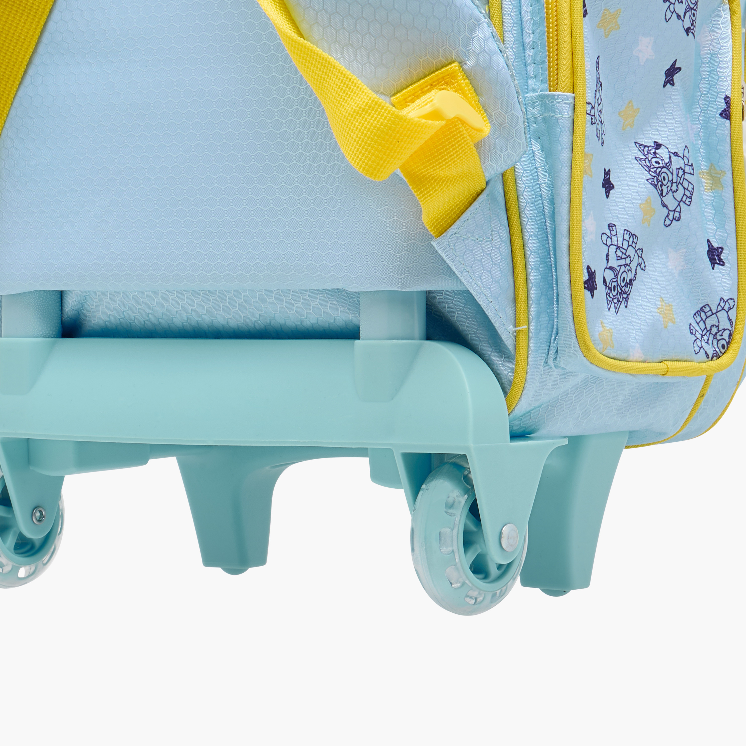 Bluey Print Trolley Backpack with Retractable Handle and Zip Closure - 16 Inches-school-bagsandbackpacks-trolleybags-image-11