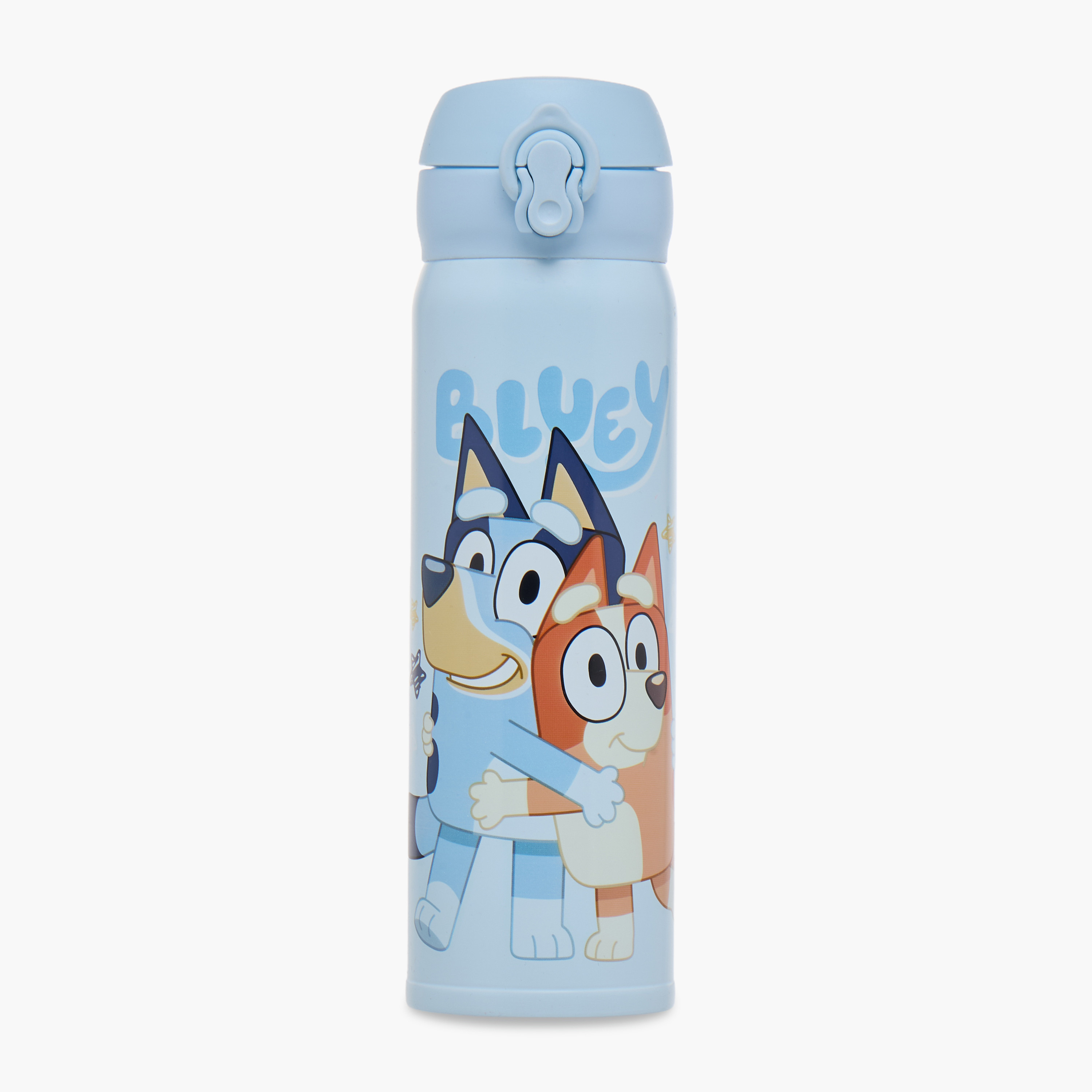 Bluey Print Double Wall Stainless Steel Water Bottle - 450 ml-school-waterbottles-image-1