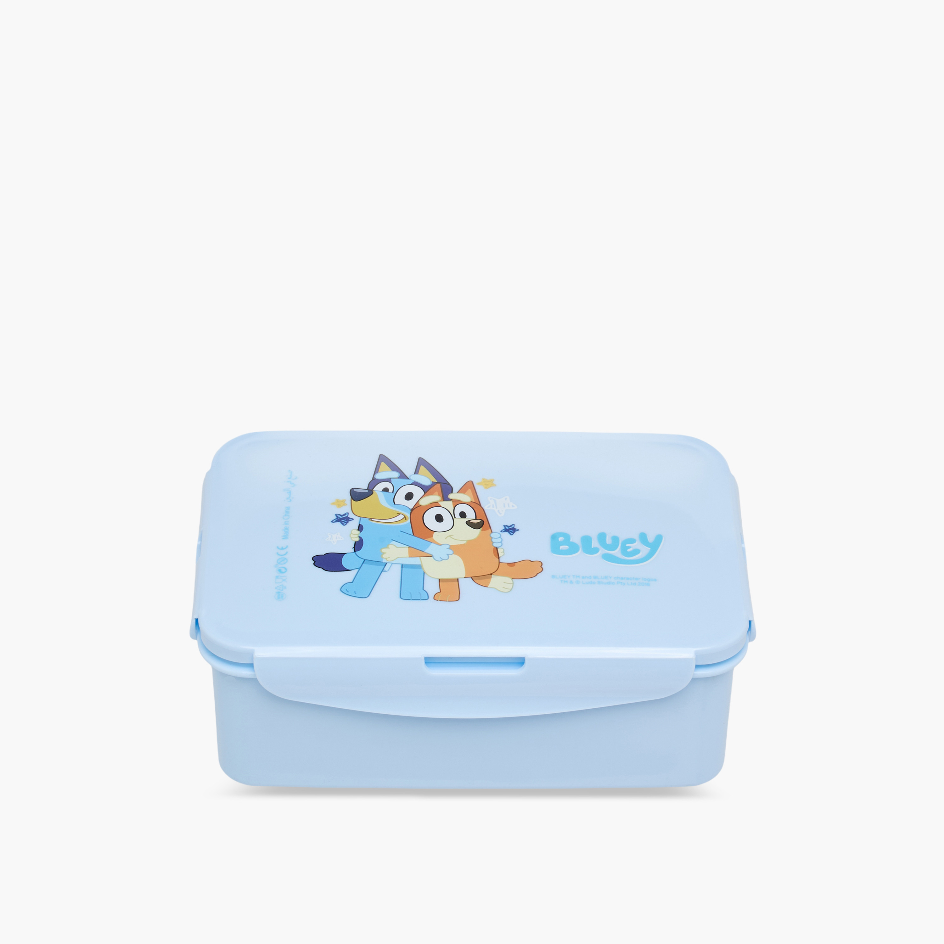 Bluey Print Lunch Box with Clip Lock Closure-school-lunchessentials-lunchboxes-image-1