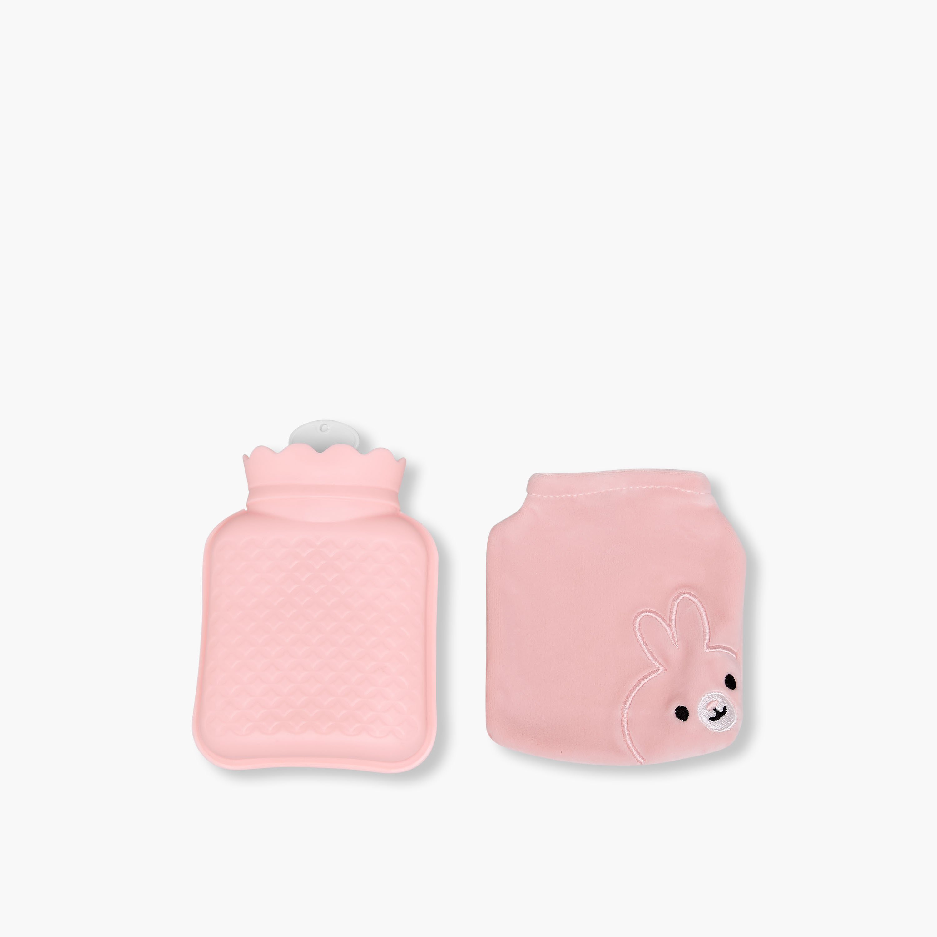 Juniors Hot Water Bottle with Rabbit Embroidered Cover-baby-healthandsafety-thermometersandaspirators-image-4