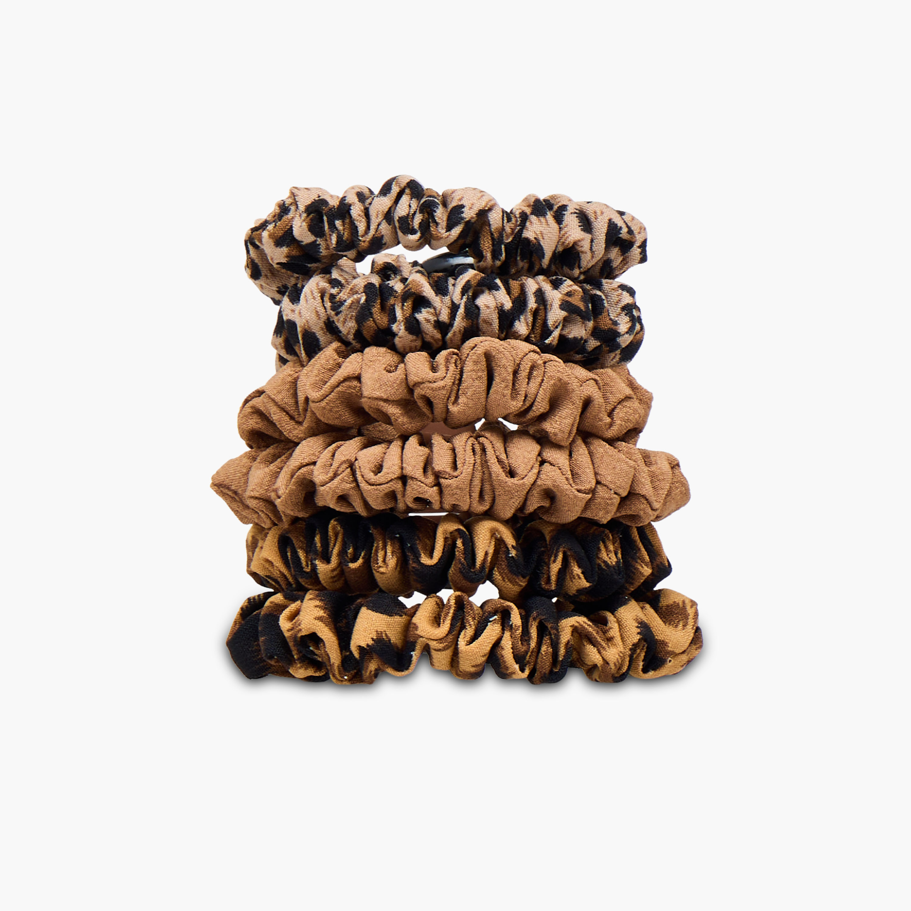 Pack of 6 Animal Print Hair Scrunchie-women-hairaccessories-scrunchies-image-2