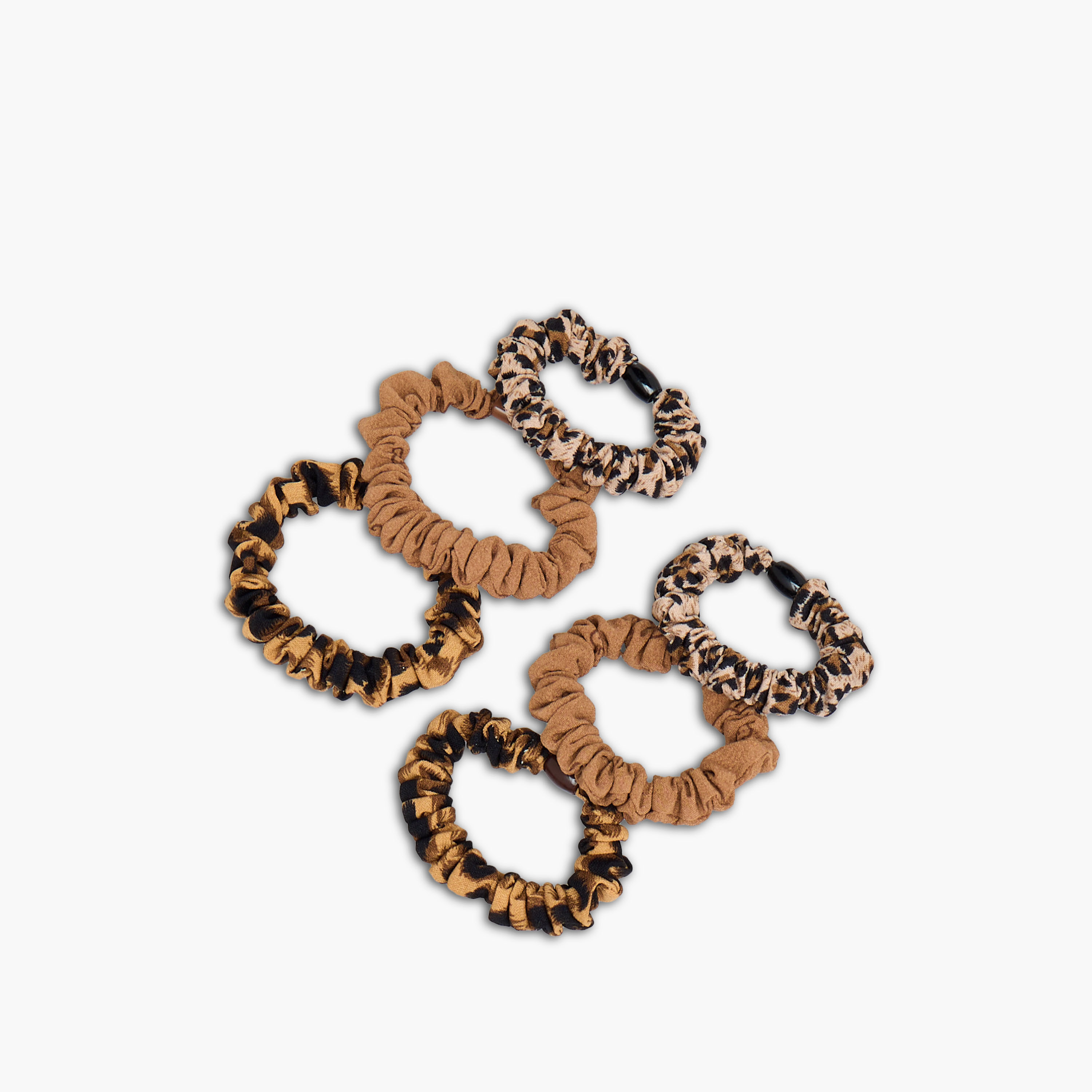 Pack of 6 Animal Print Hair Scrunchie-women-hairaccessories-scrunchies-image-3