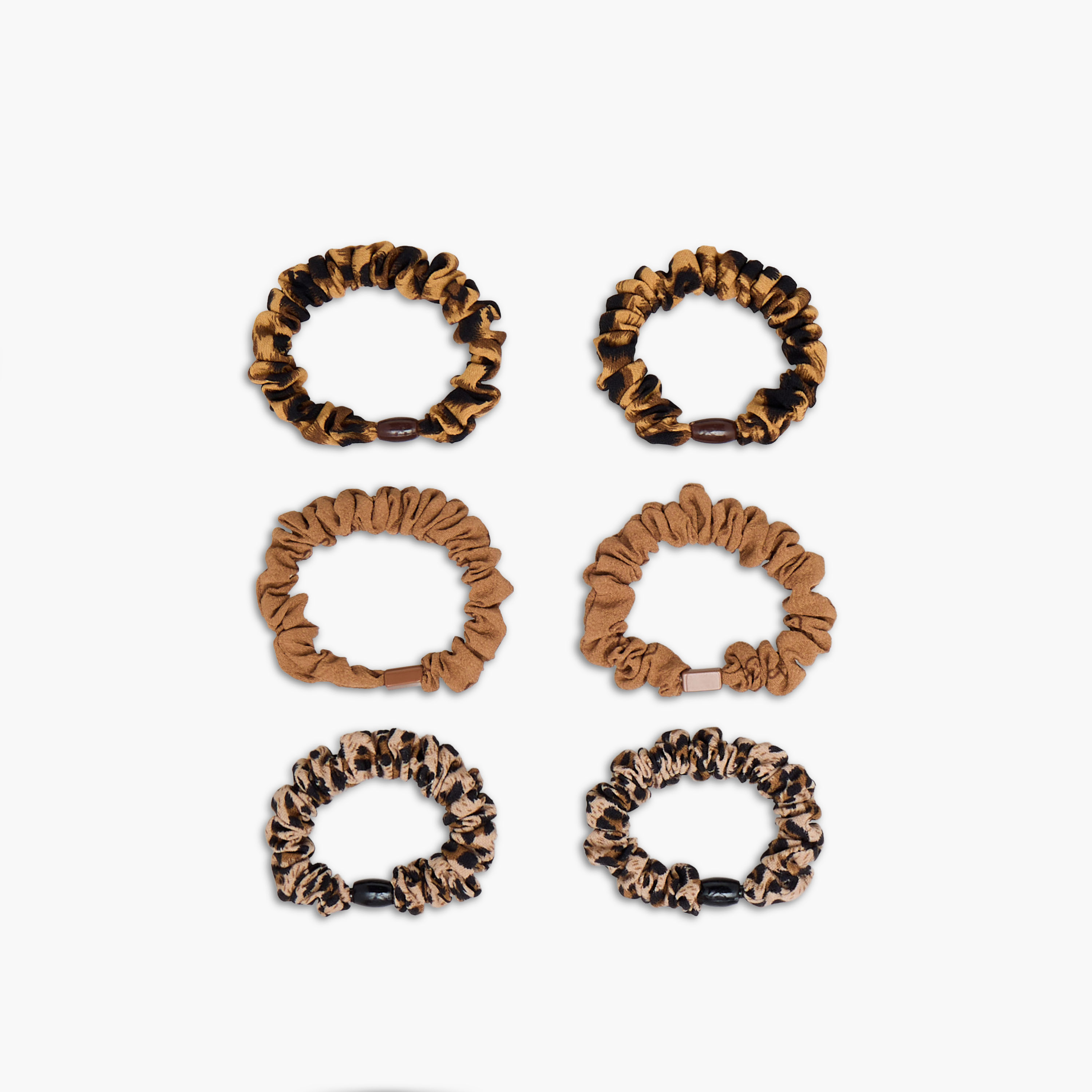 Pack of 6 Animal Print Hair Scrunchie-women-hairaccessories-scrunchies-image-4