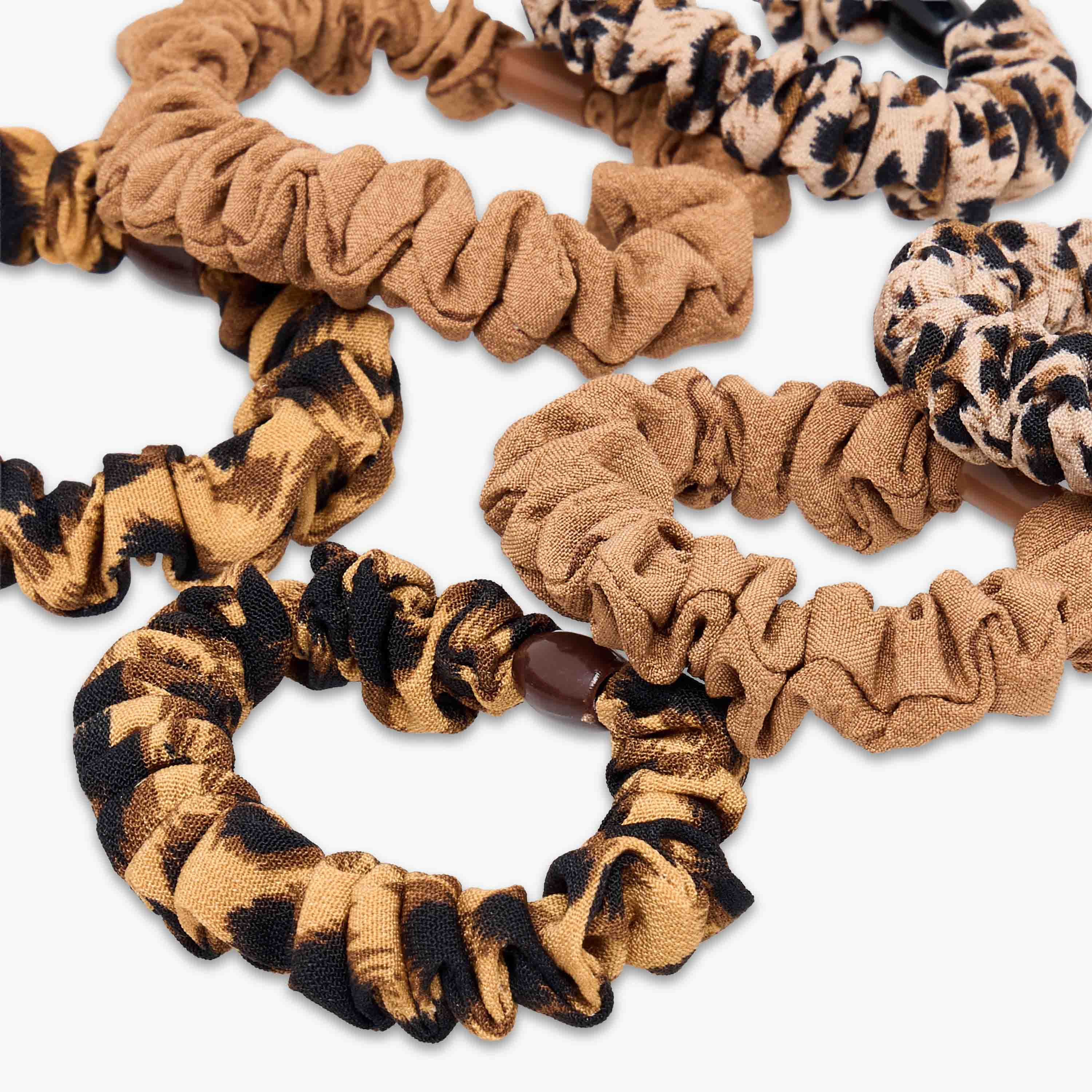 Pack of 6 Animal Print Hair Scrunchie-women-hairaccessories-scrunchies-image-5