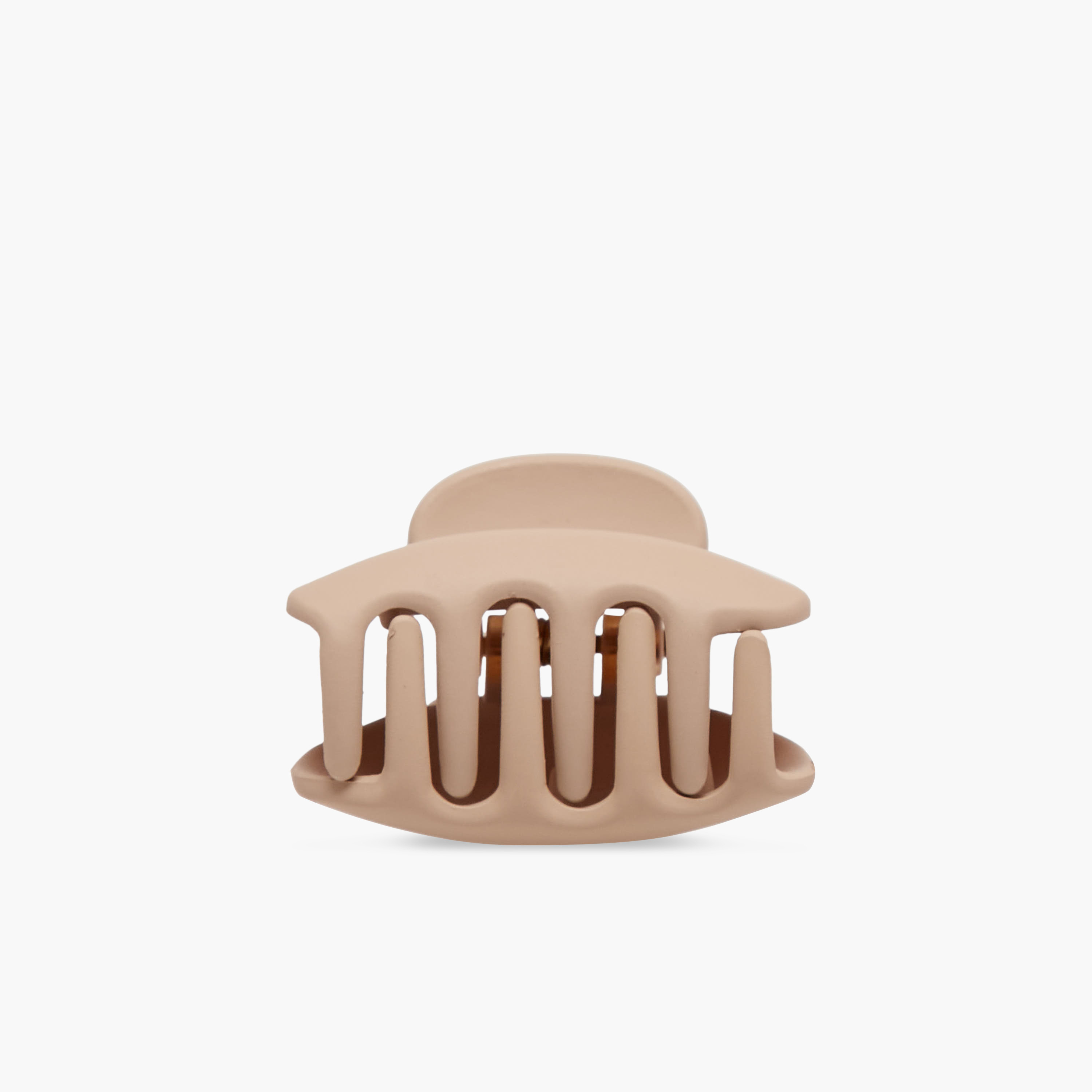 Pack of 3 Shell Hair Clamps with Matte Finish-women-hairaccessories-clamps-image-4