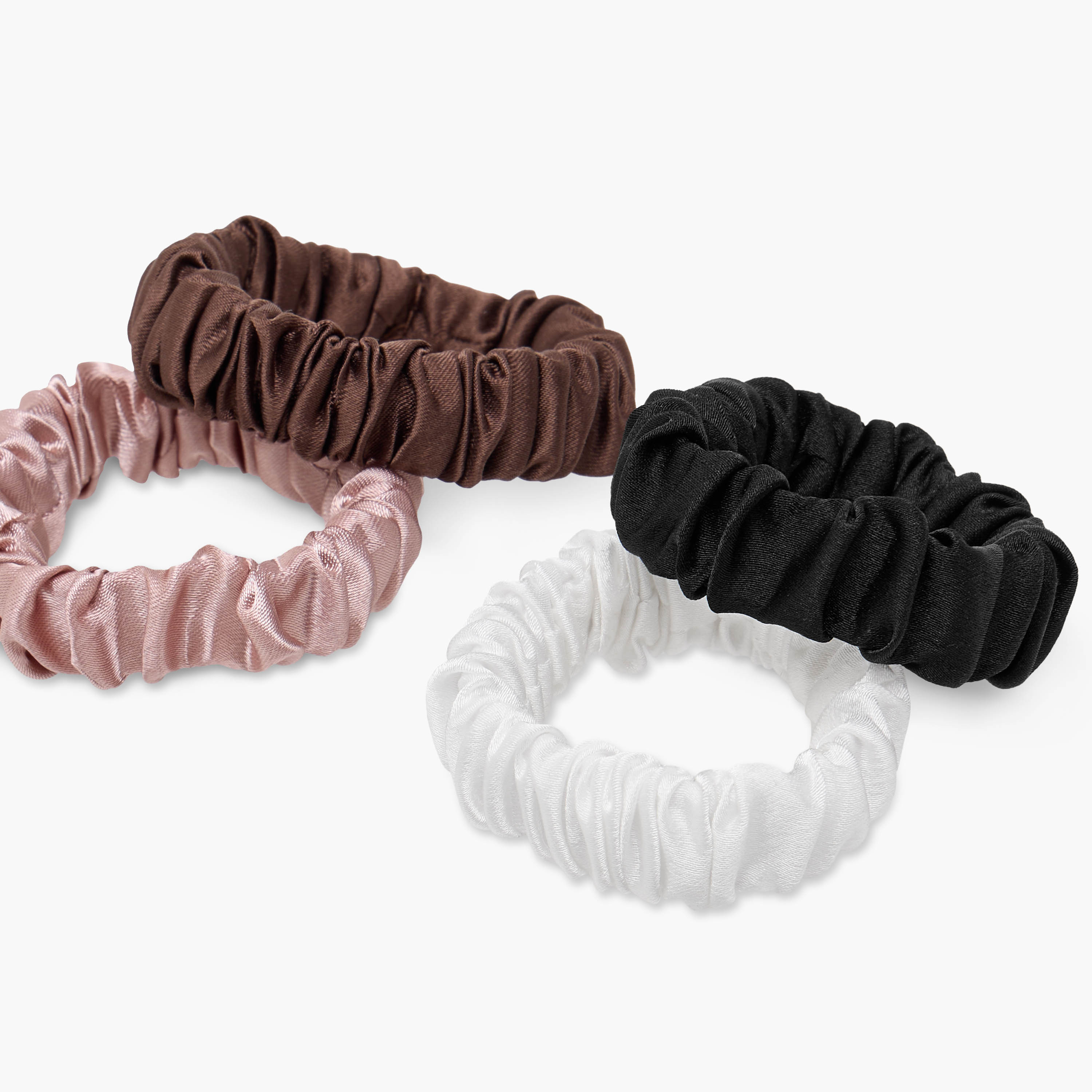 طقم ربطات شعر سادة - 6 قطع-women-hairaccessories-scrunchies-image-5