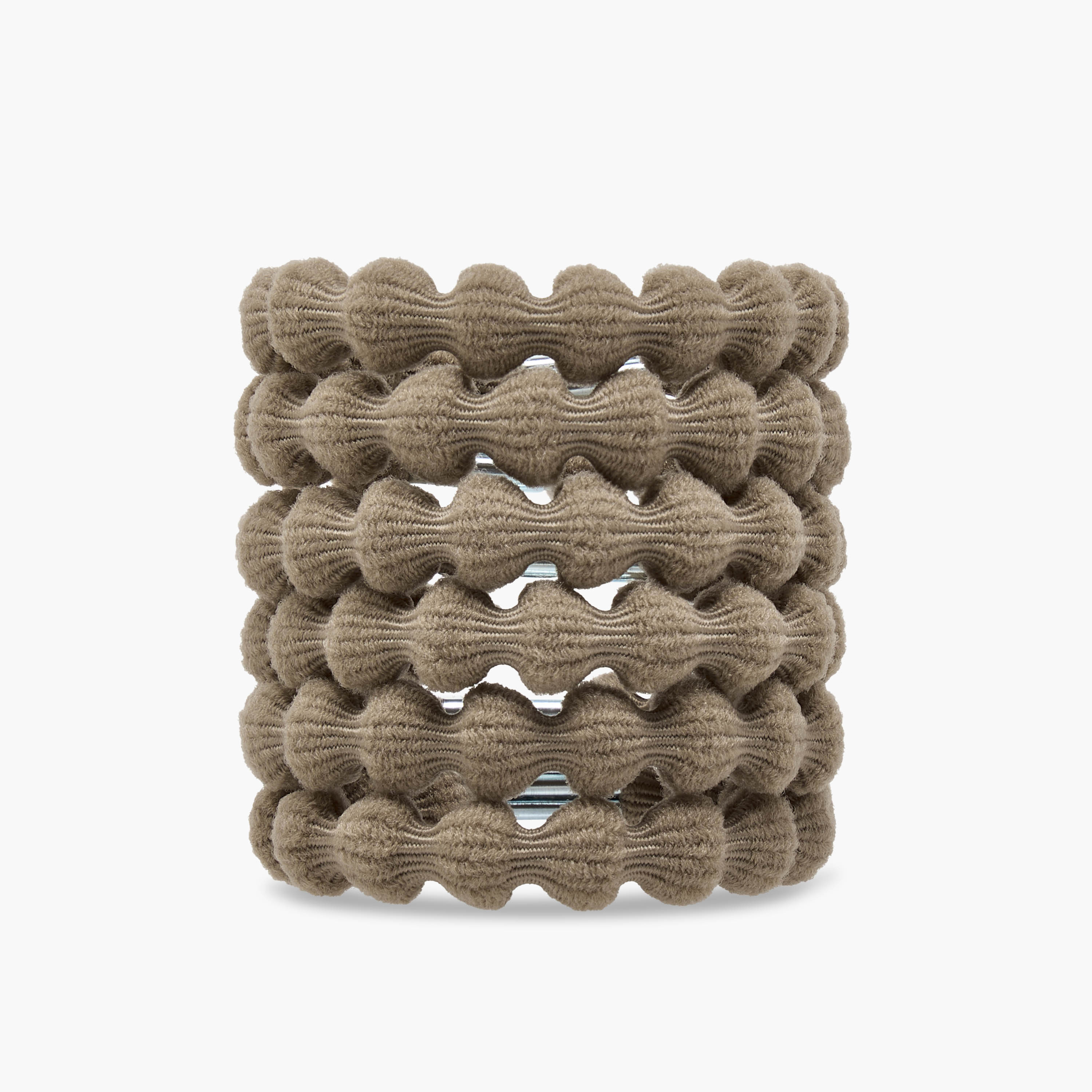 Textured Hair Tie - Set of 18-women-hairaccessories-bands-image-3
