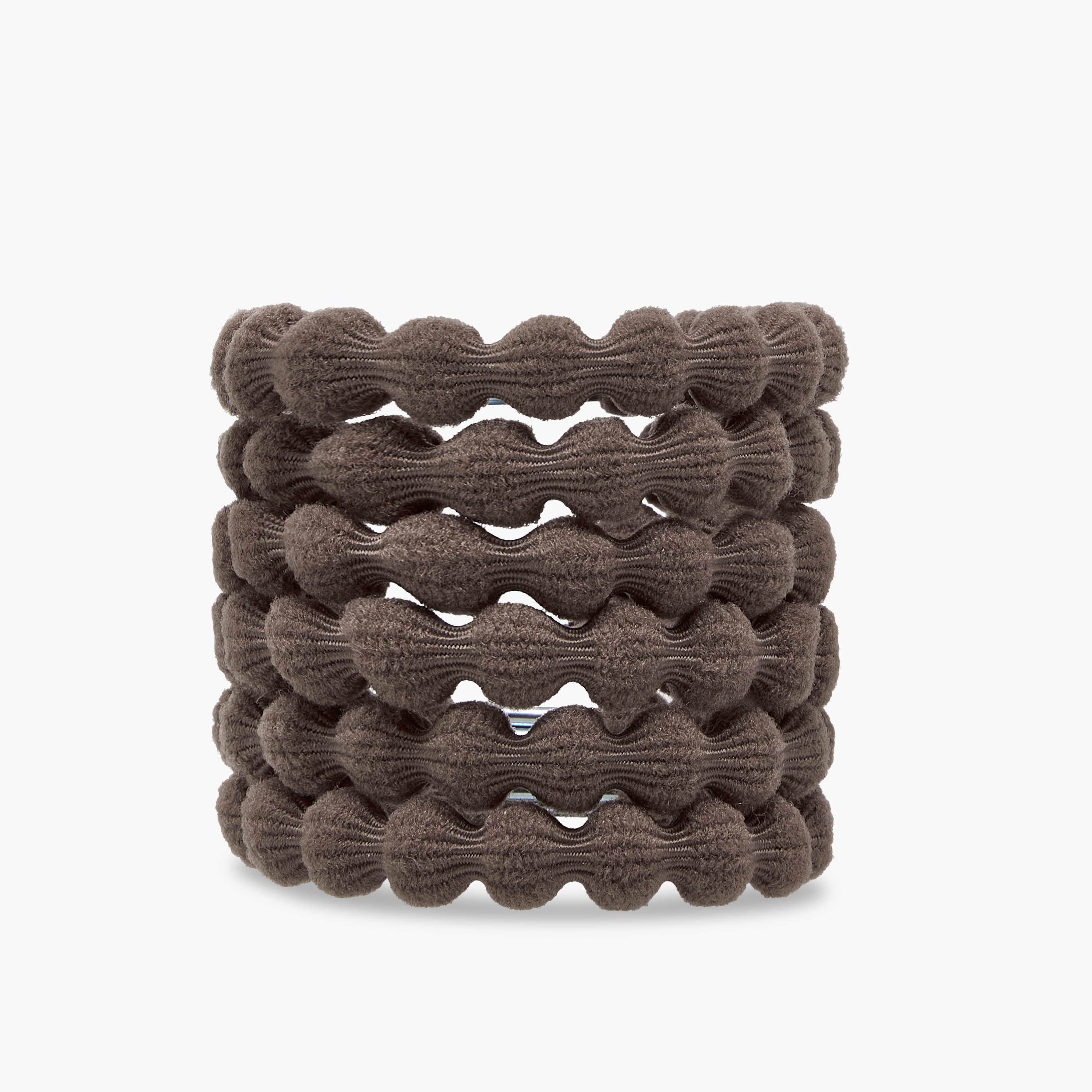 Textured Hair Tie - Set of 18-women-hairaccessories-bands-image-4