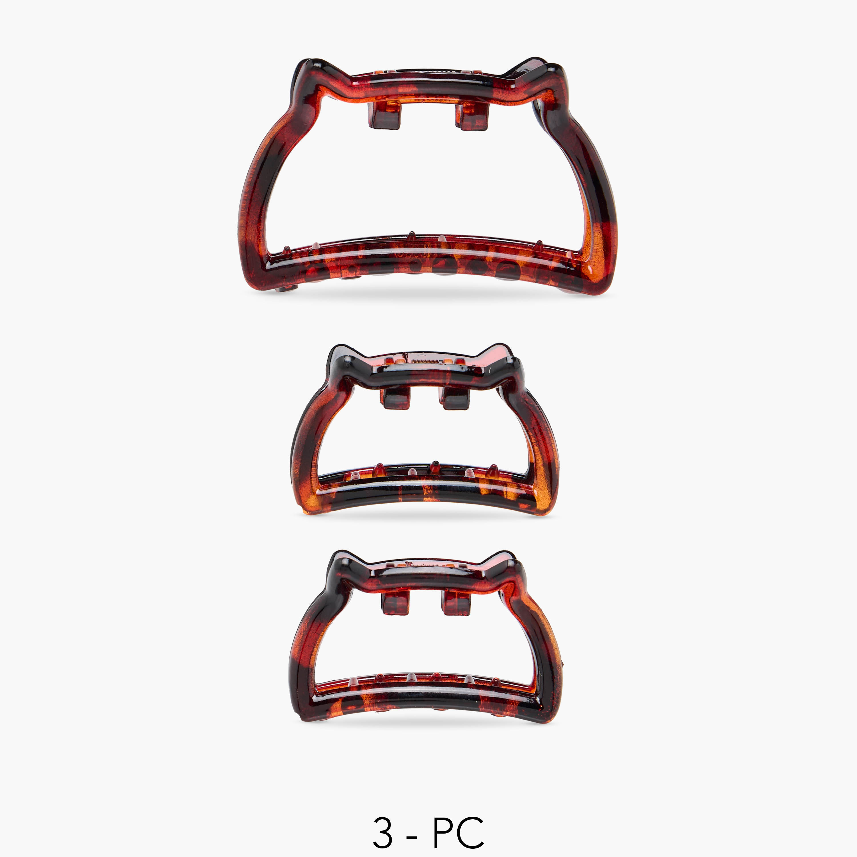 Printed Hair Clamp - Set of 3-women-hairaccessories-clamps-image-1