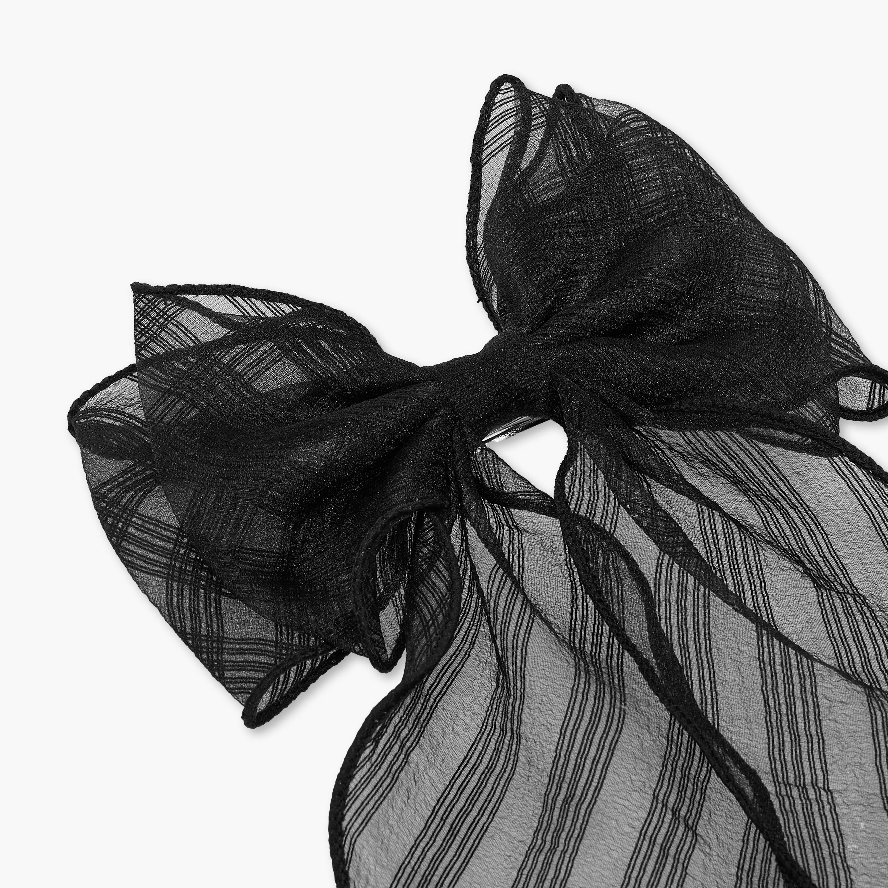 Sheer Bow Barrette Hair Clip-women-hairaccessories-clips-image-2