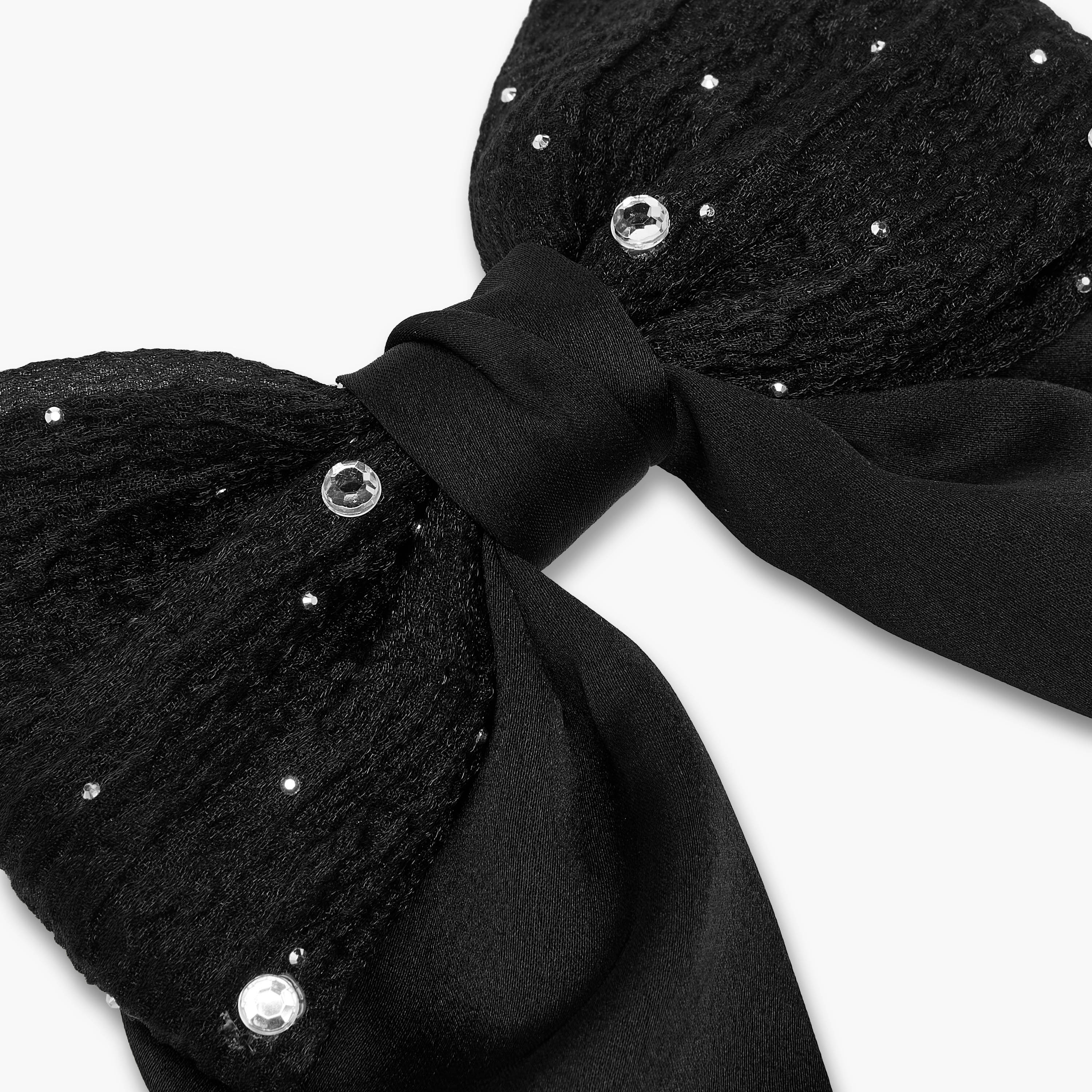 Embellished Bow Barrette Hair Clip-women-hairaccessories-clips-image-2