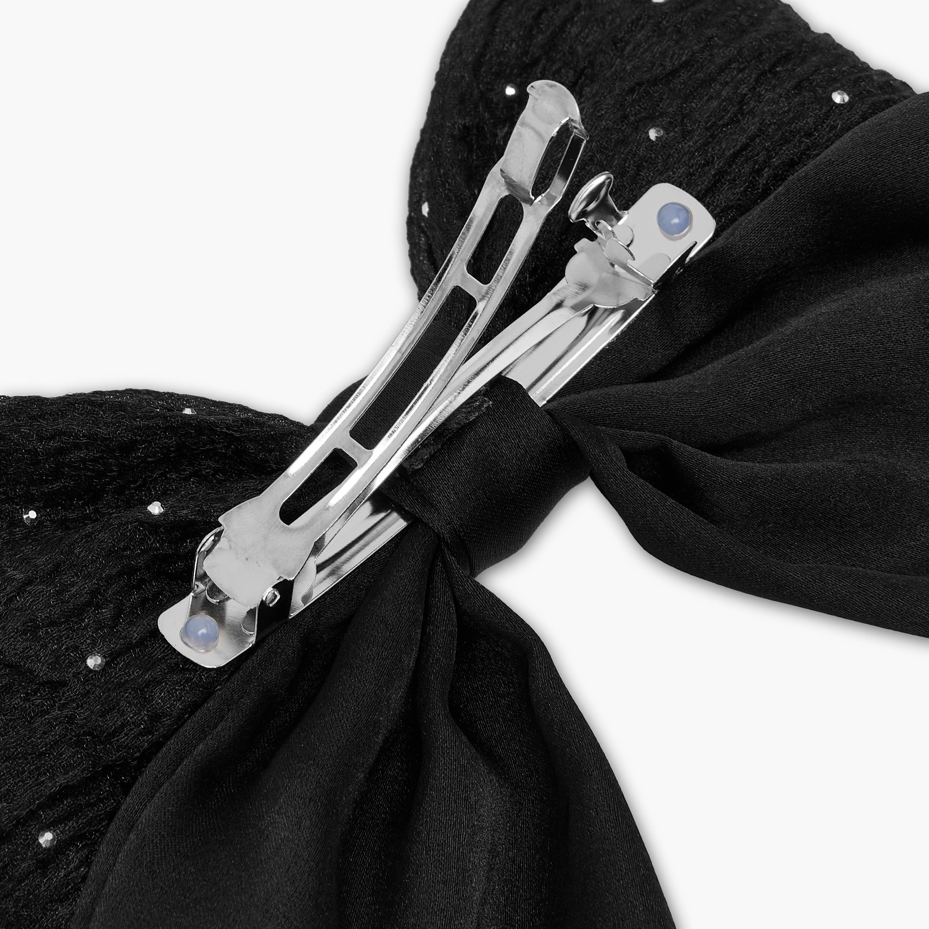 Embellished Bow Barrette Hair Clip-women-hairaccessories-clips-image-4