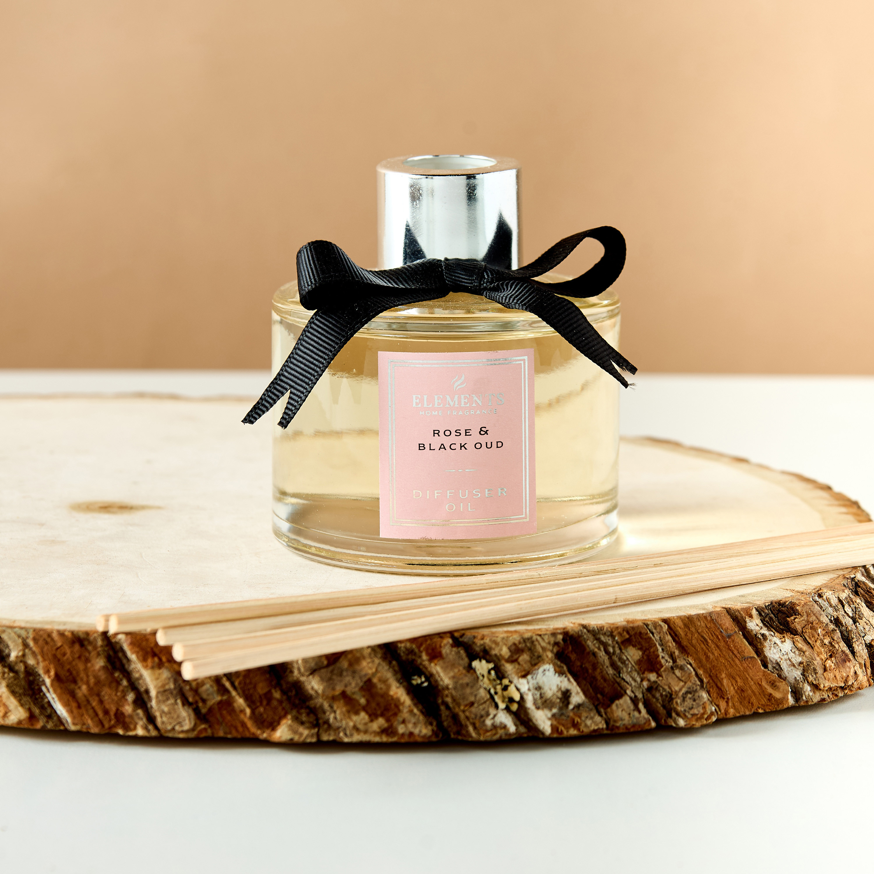 Elements Rose and Black Oud Reed Diffuser - 100 ml-household-homefragrance-reeddiffusers-image-2