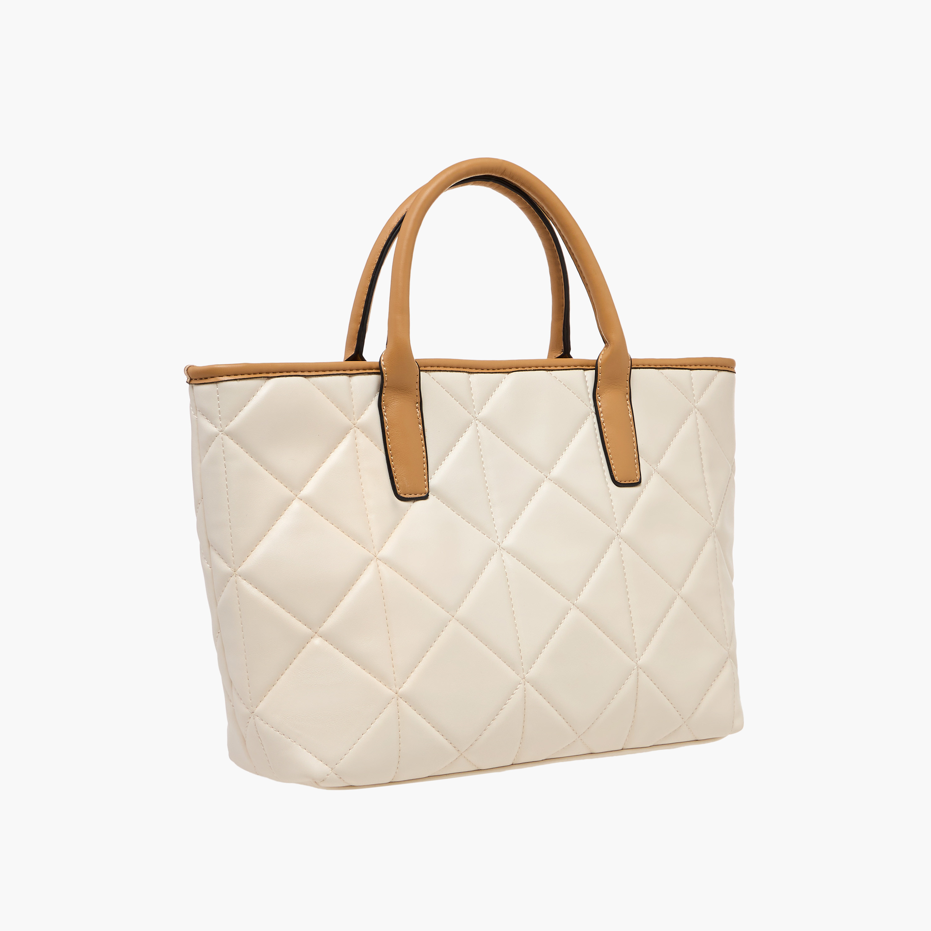 شنطة توت مبطنة بسحاب إغلاق ومقبض مزدوج من أدور-women-bagsandwallets-handbags-image-4