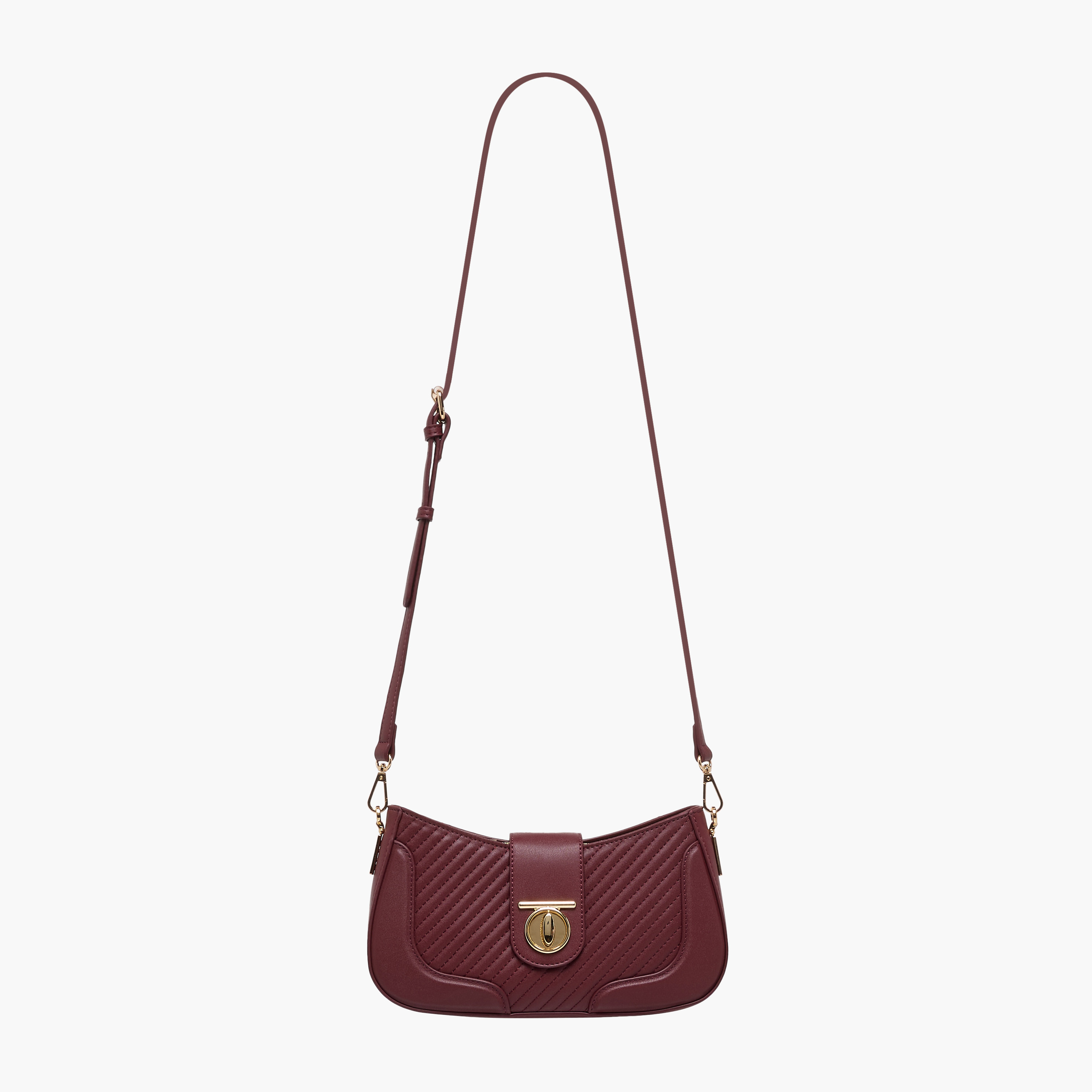 Sasha Quilted Crossbody Bag with Detachable Strap and Zip Closure-women-bagsandwallets-handbags-image-3