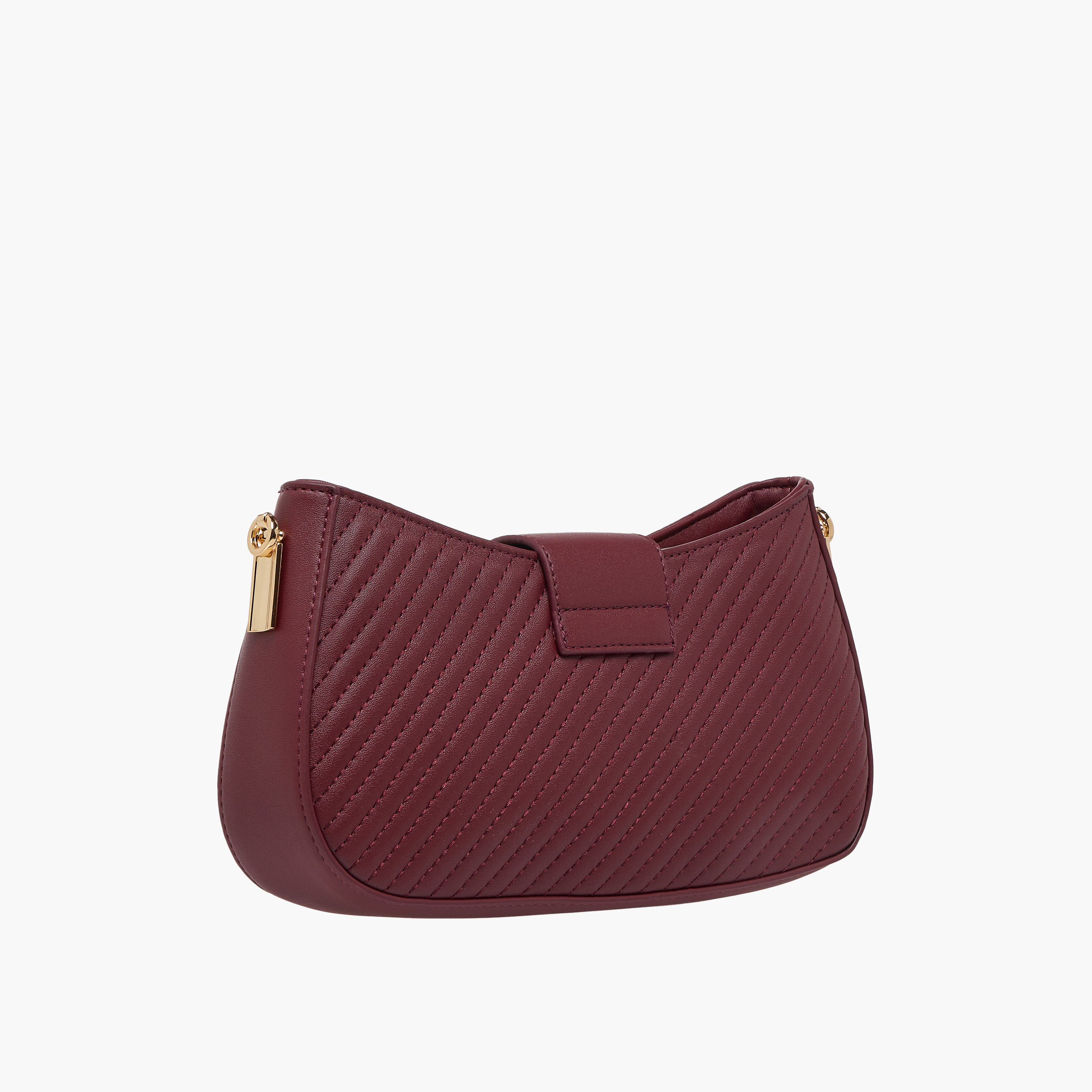 Sasha Quilted Crossbody Bag with Detachable Strap and Zip Closure-women-bagsandwallets-handbags-image-4
