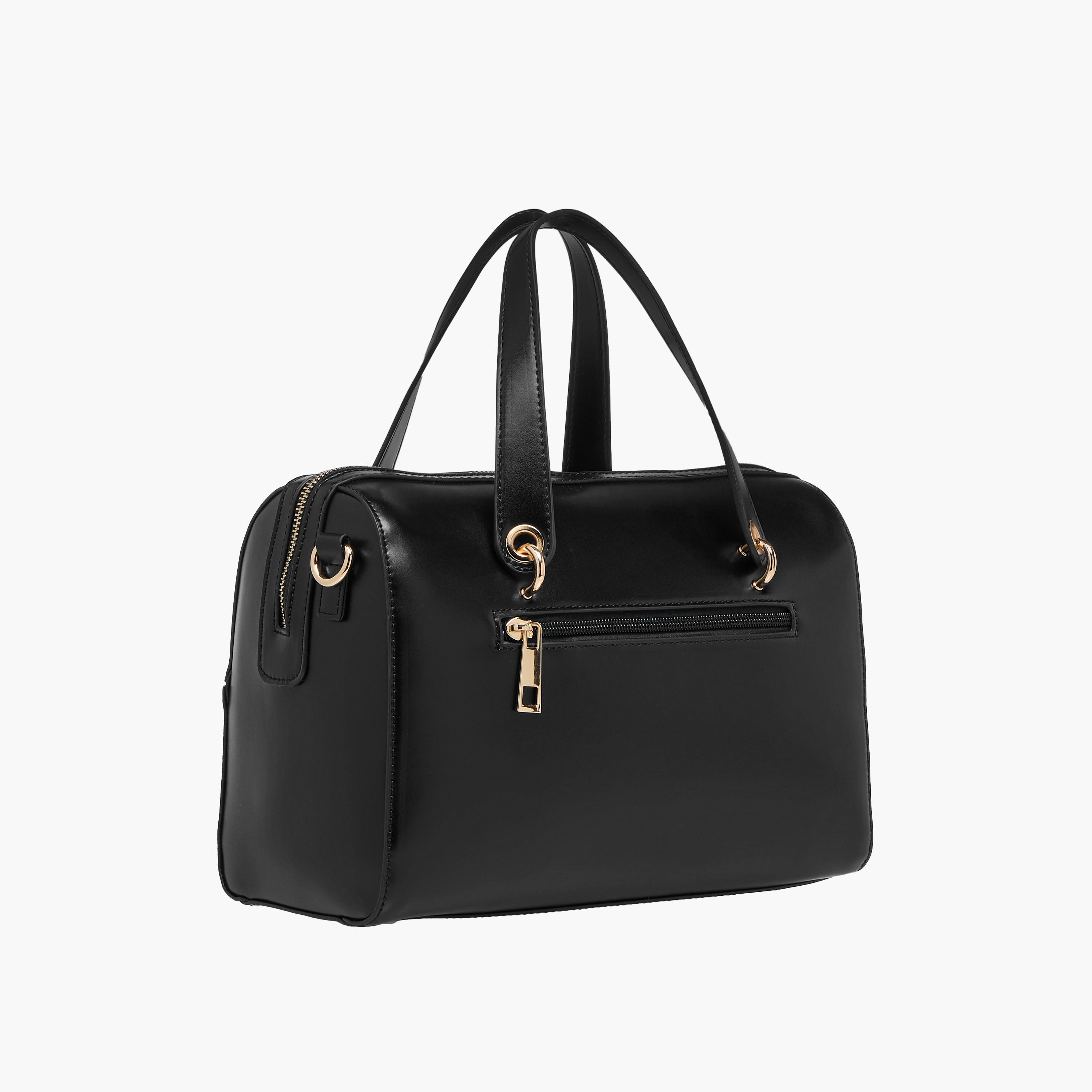 Sasha Panelled Tote Bag with Detachable Strap and Zip Closure-women-bagsandwallets-handbags-image-4