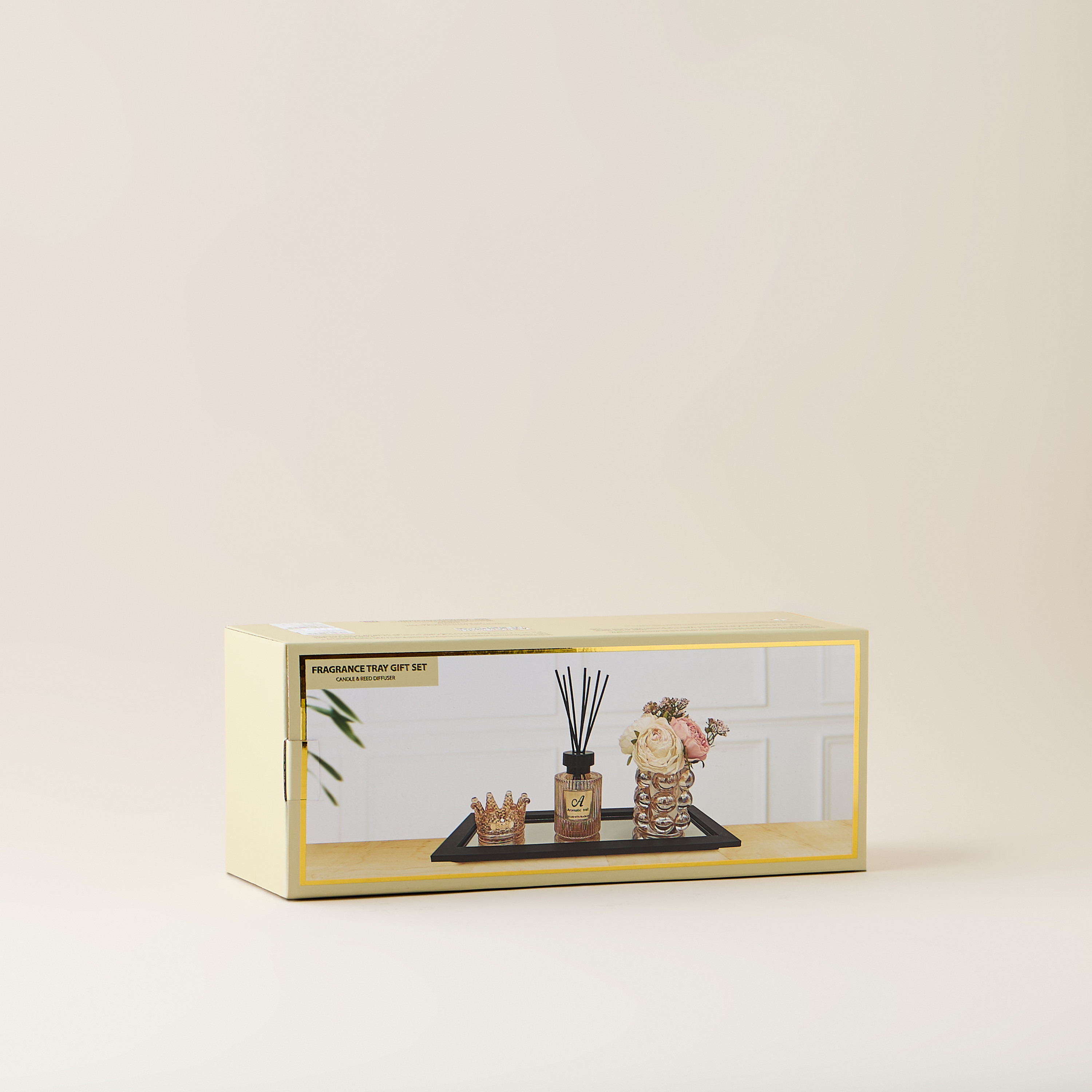 Rose Reed Diffuser Gift Set with Tray-household-homefragrance-fragrancegiftset-image-4
