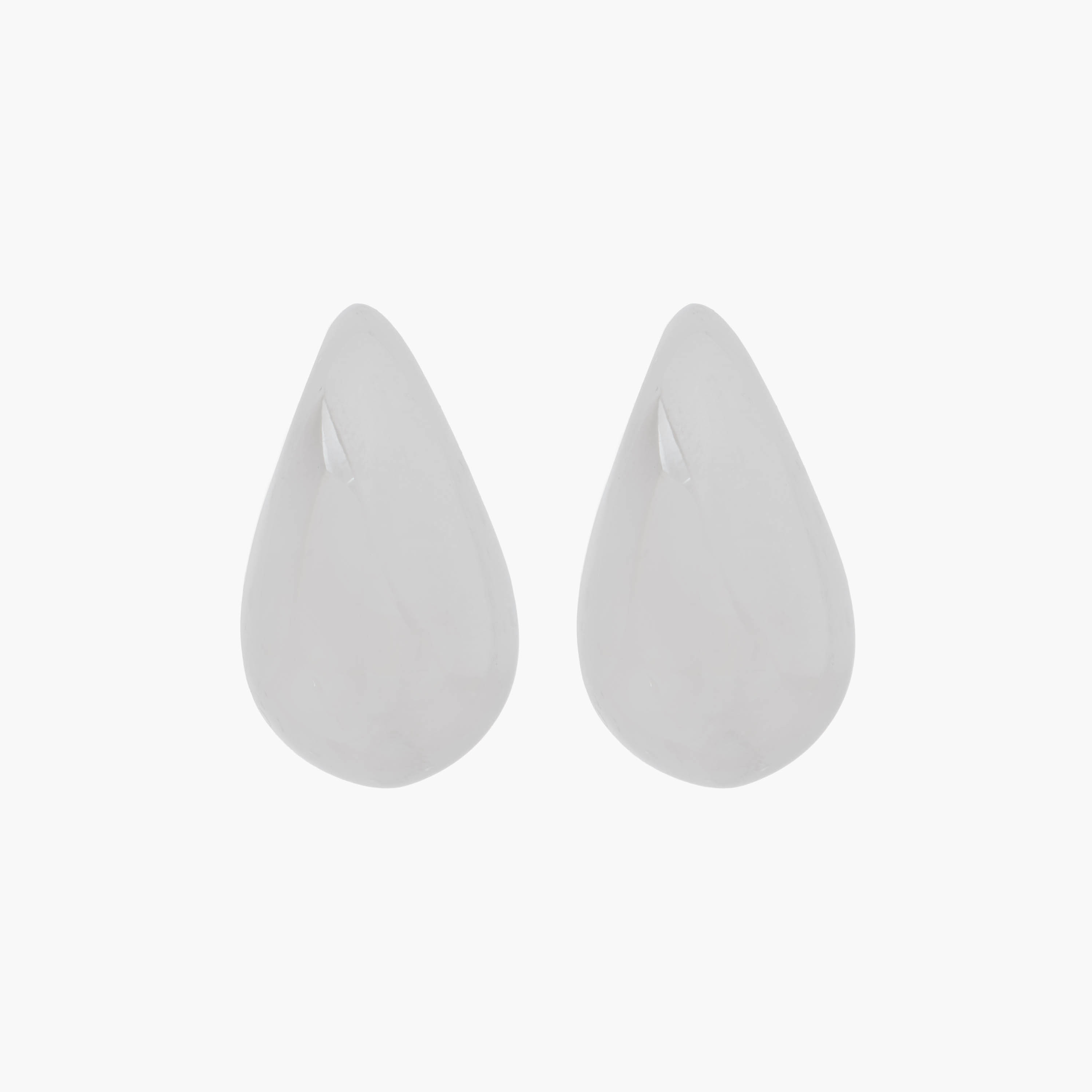Sculptural Teardrop Stud Earring with Pushback Closure-women-watchesandjewellery-jewellery-earrings-image-1
