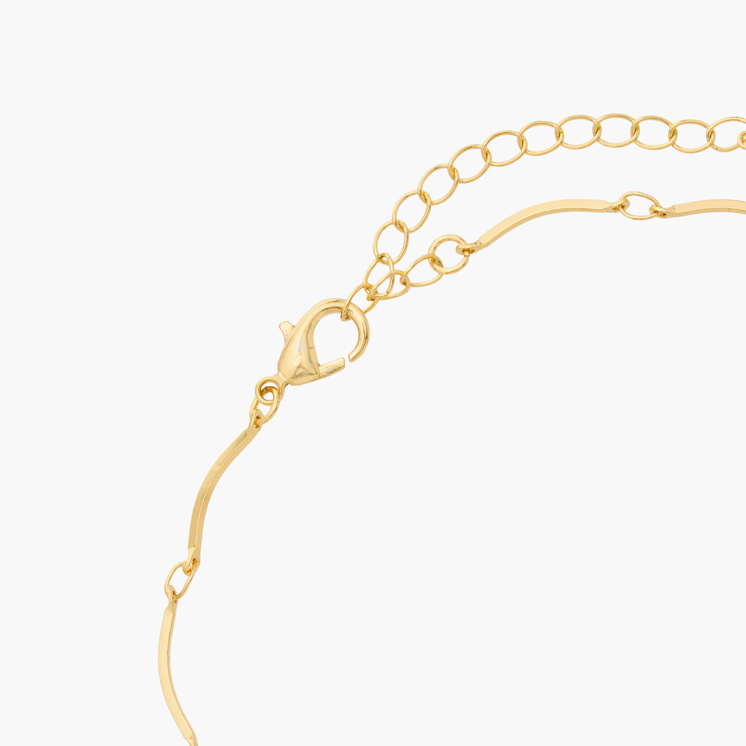 Cubic Zirconia Charm Accent Anklet with Lobster Clasp Closure-women-watchesandjewellery-jewellery-anklets-image-3