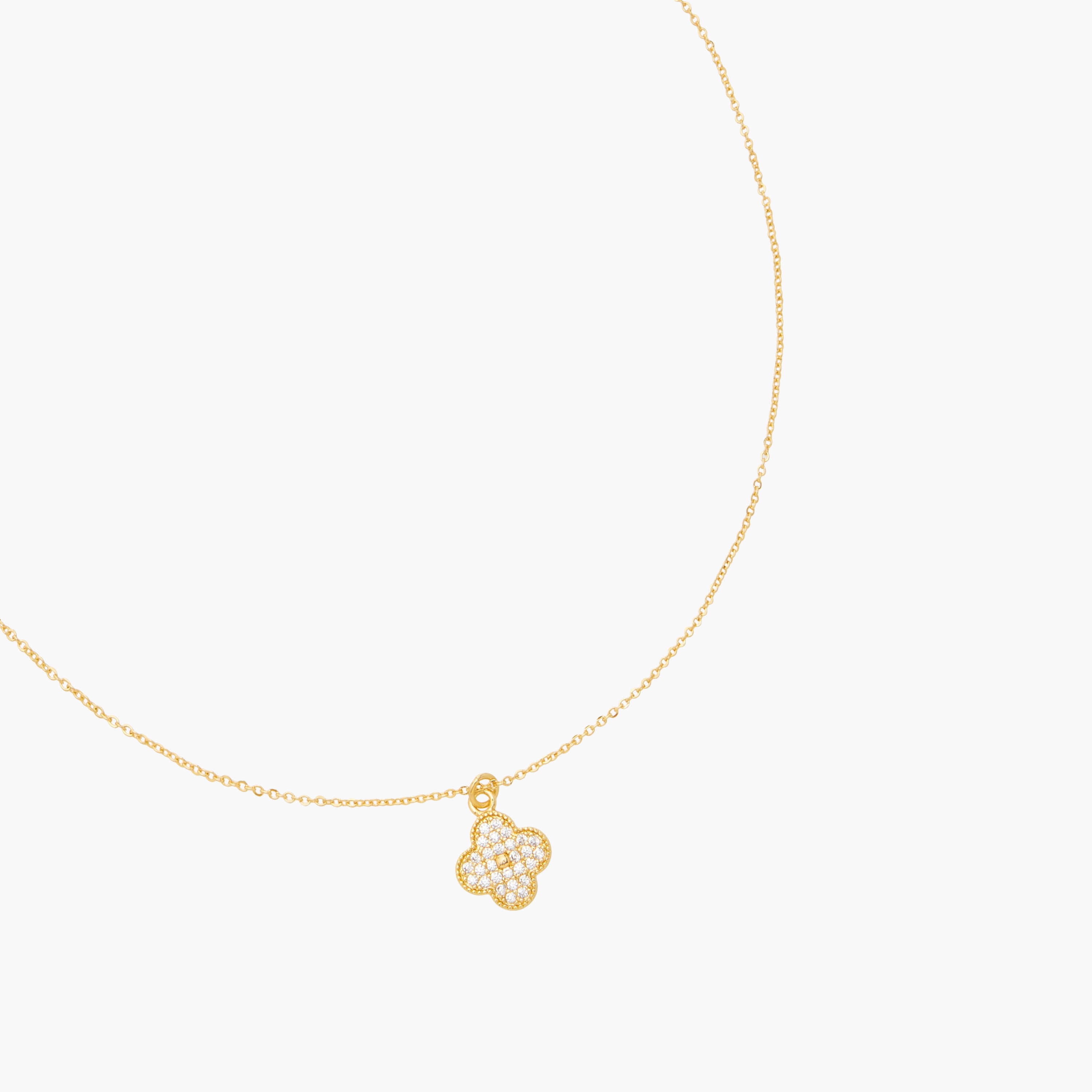 Cubic Zirconia Embellished Pendant Necklace-women-watchesandjewellery-jewellery-necklacesandpendants-image-2
