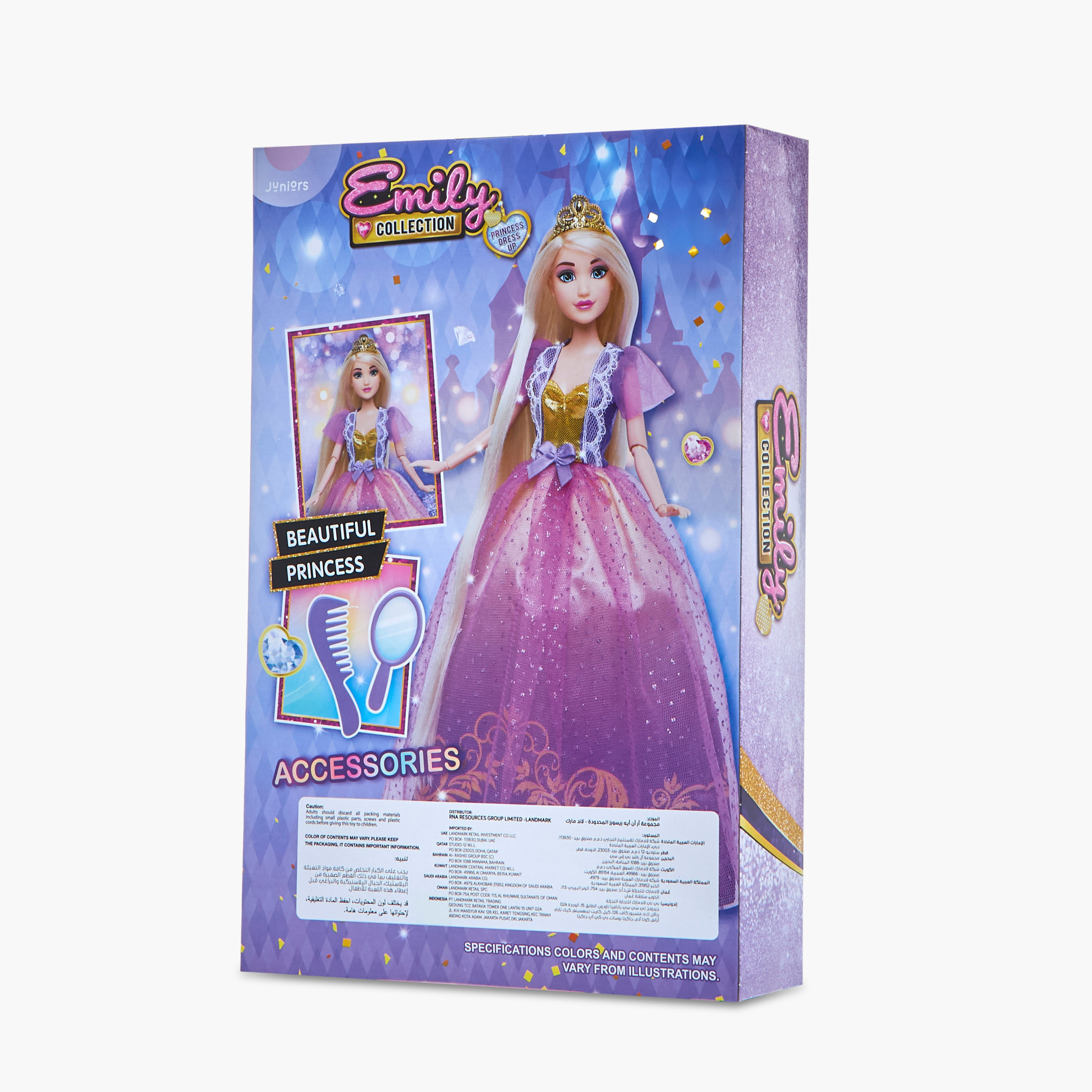 Juniors Princess Emily Fashion Doll with Accessories - 12 inches-toys-dollsandplaysets-dolls-image-9