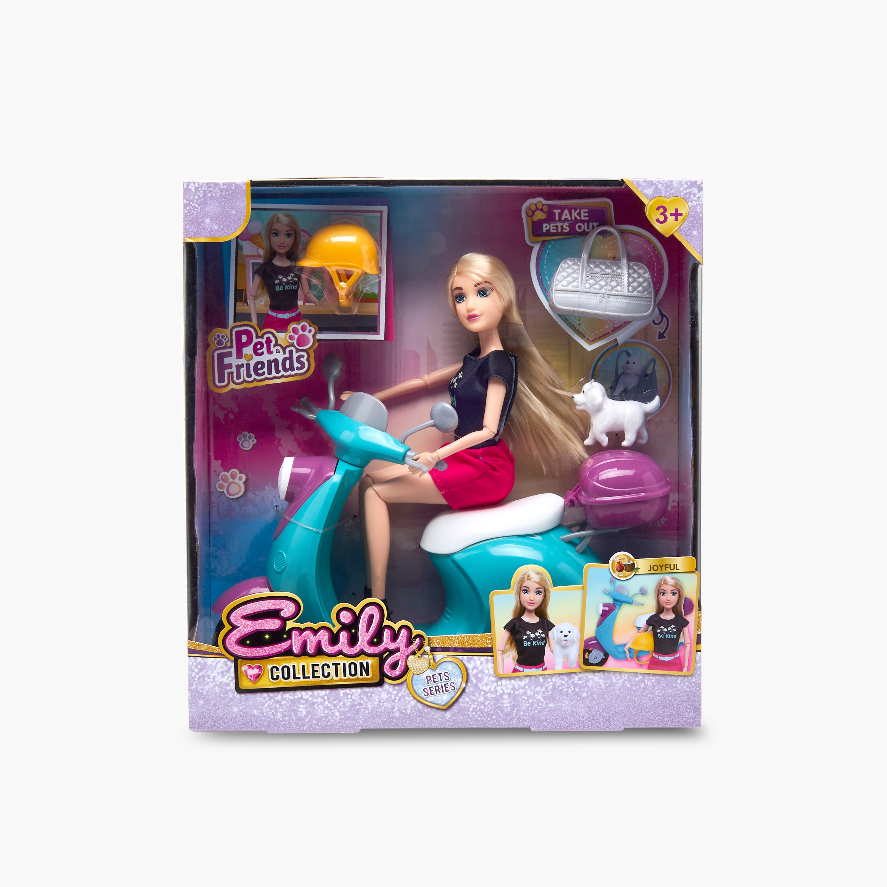 Juniors Emily and Pet Friends Doll Playset - 11 cm-toys-dollsandplaysets-dollplaysets-image-12