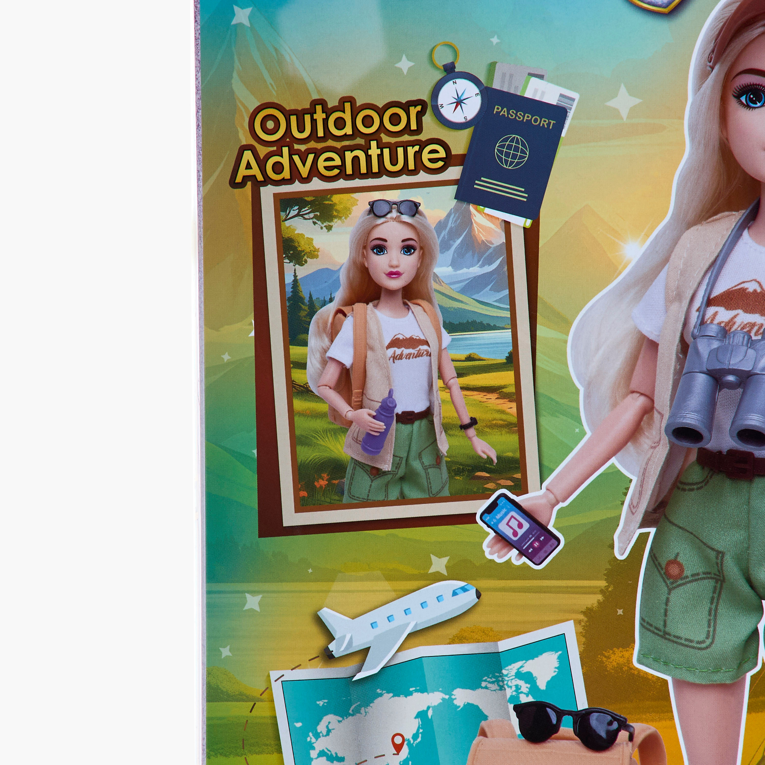 مجموعة لعب دمية إميلي للمغامرات الخارجية من جونيورز-toys-dollsandplaysets-dollplaysets-image-10
