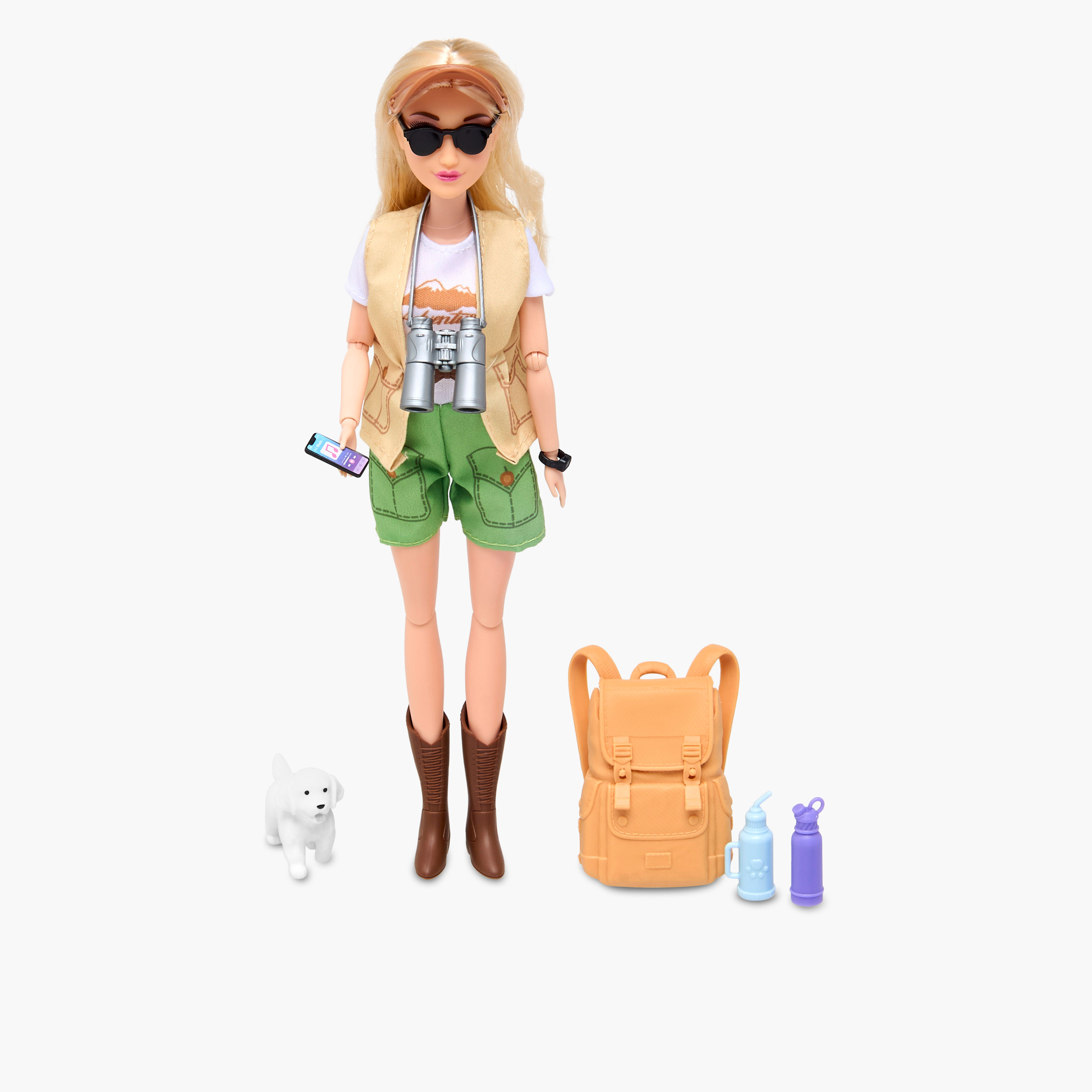 مجموعة لعب دمية إميلي للمغامرات الخارجية من جونيورز-toys-dollsandplaysets-dollplaysets-image-2
