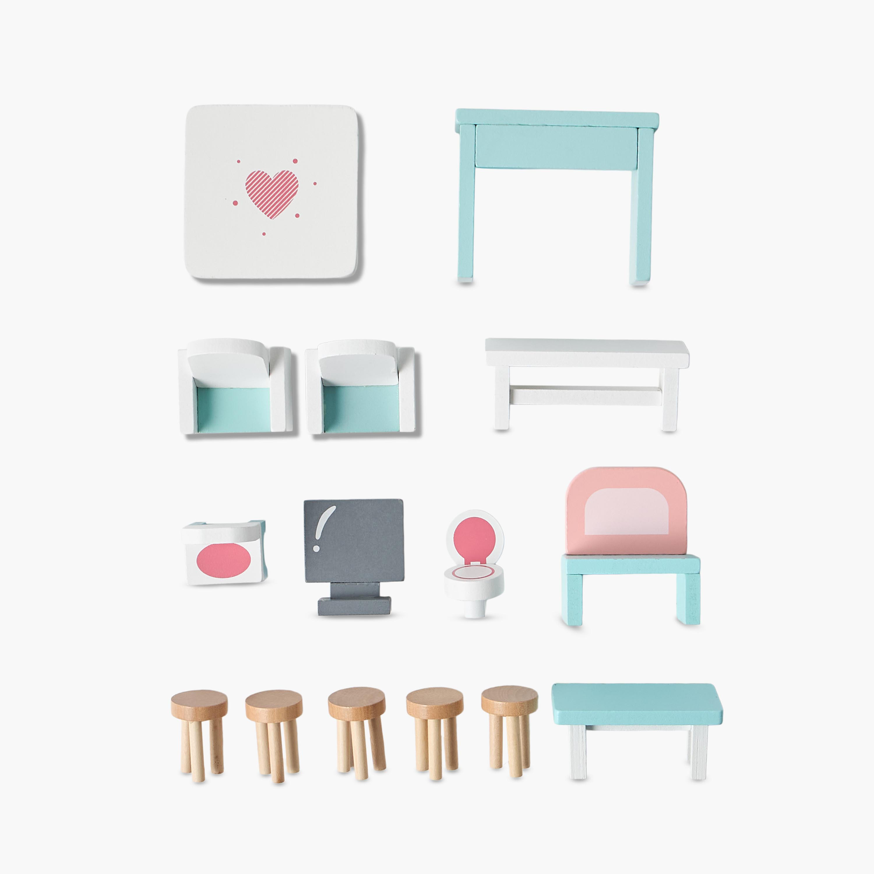 Juniors Dream Doll House Playset-toys-roleplay-kitchensets-image-6