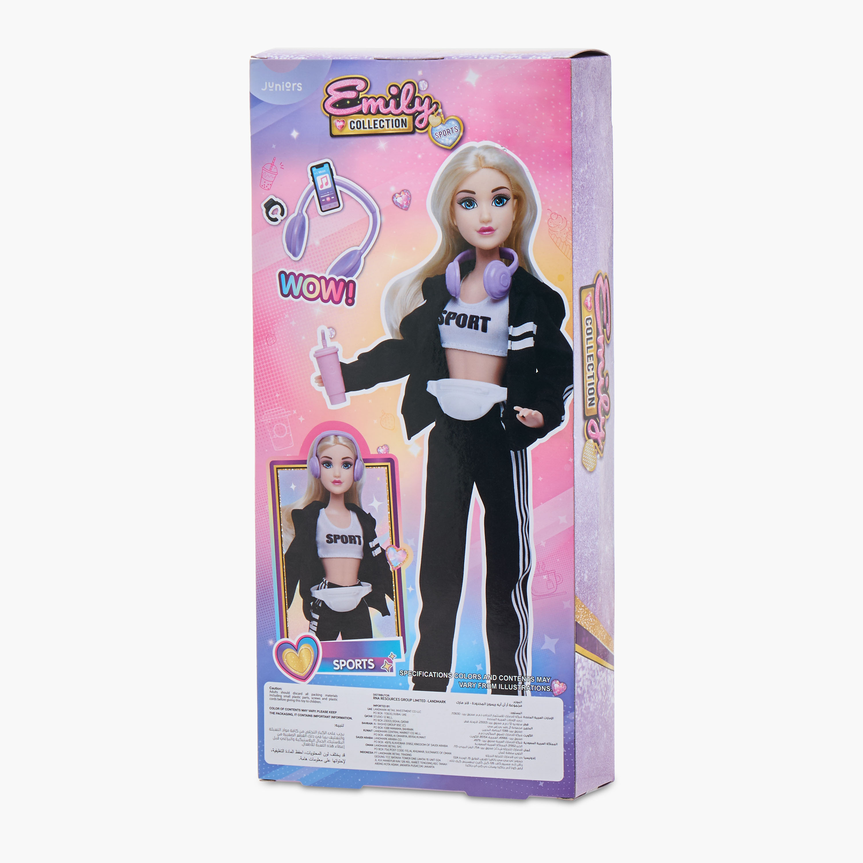 Juniors Fitness Joy Fashion Doll Playset - 5 cm-toys-dollsandplaysets-dollplaysets-image-7