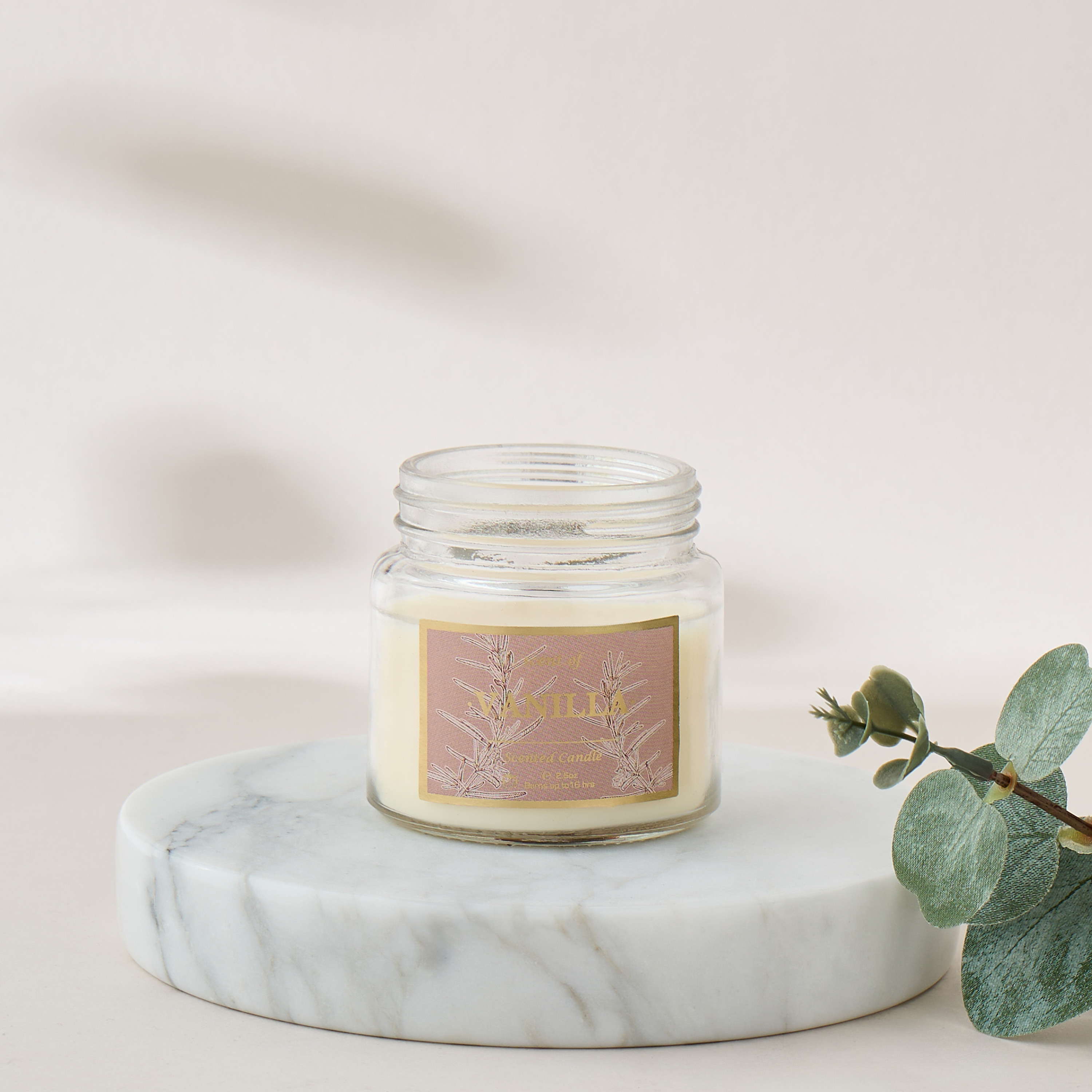 Vanilla Scented Jar Candle - 70 gms-household-homefragrance-candles-image-1