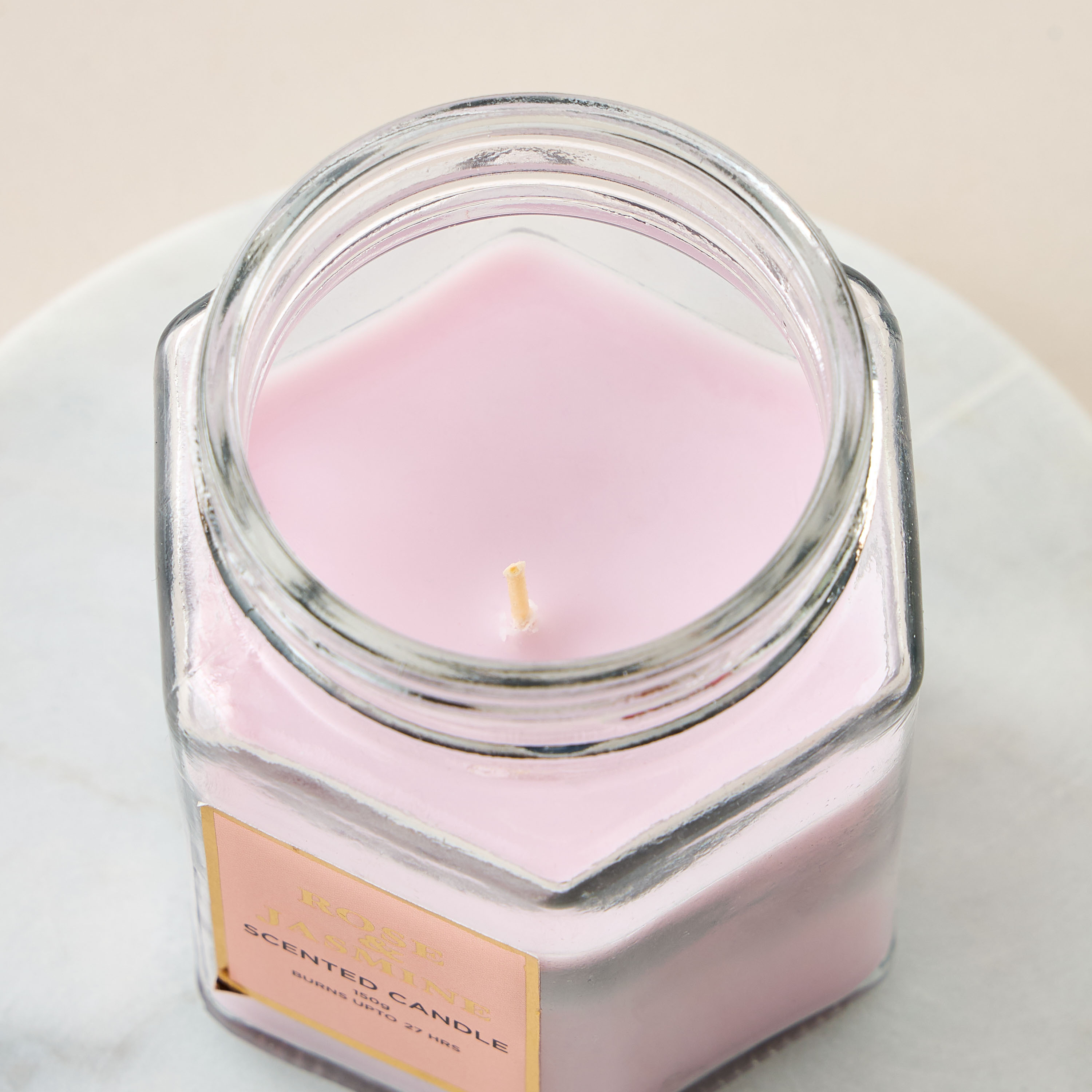 Lavender and Vanilla Scented Jar Candle - 150 gms-household-homefragrance-candles-image-3