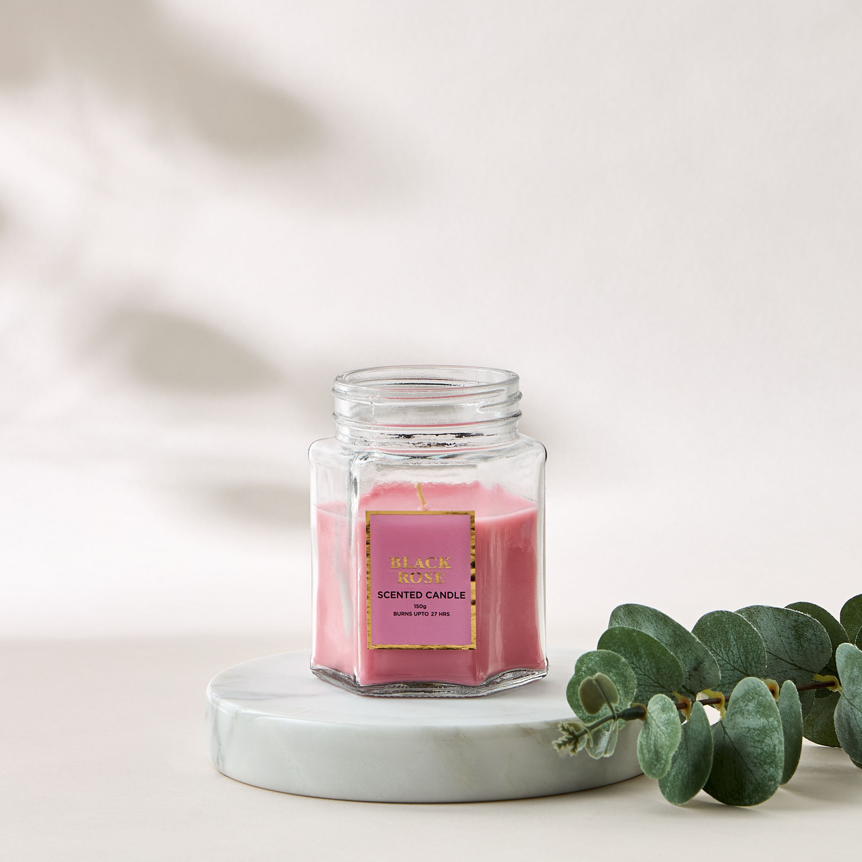 Lavender and Vanilla Scented Jar Candle - 150 gms-household-homefragrance-candles-image-1
