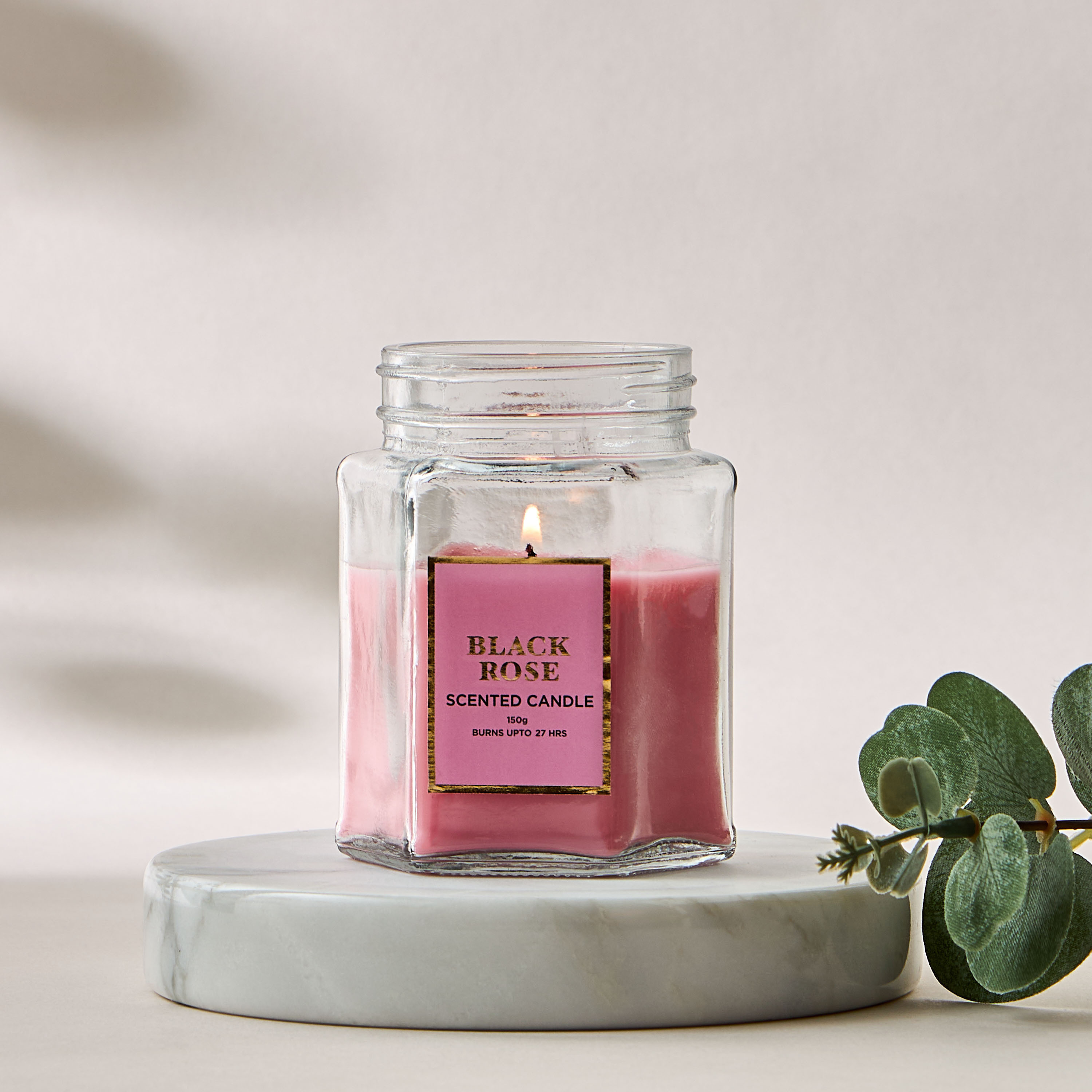 Lavender and Vanilla Scented Jar Candle - 150 gms-household-homefragrance-candles-image-4