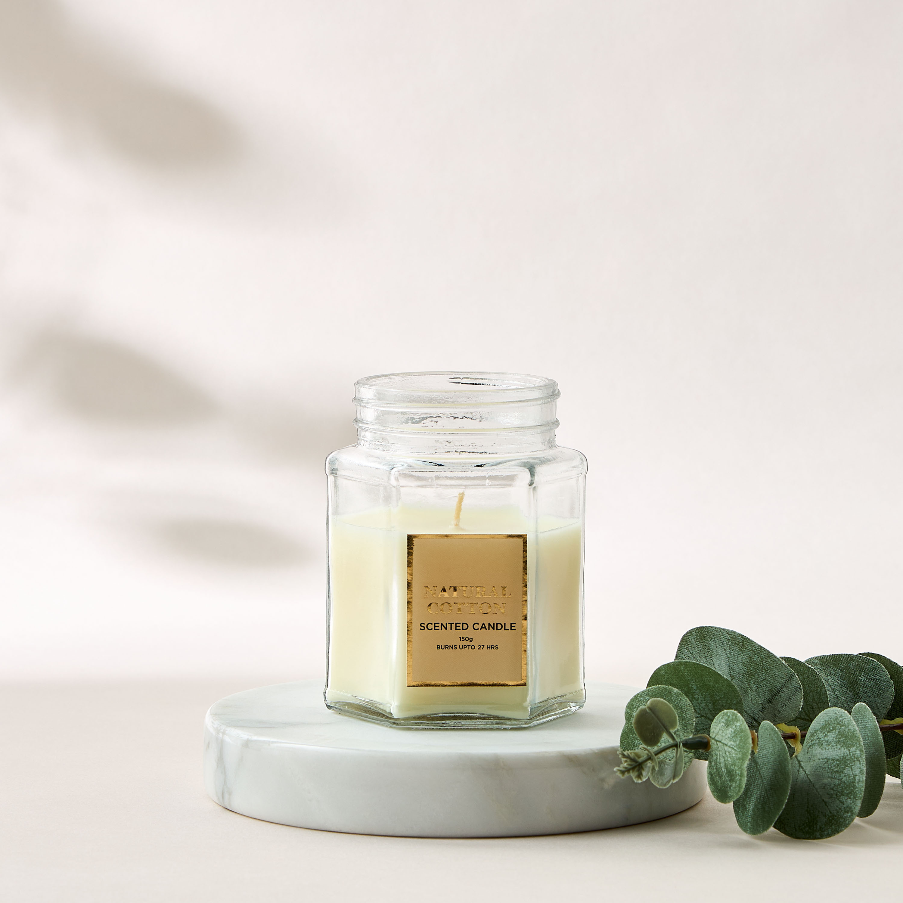 Lavender and Vanilla Scented Jar Candle - 150 gms-household-homefragrance-candles-image-1