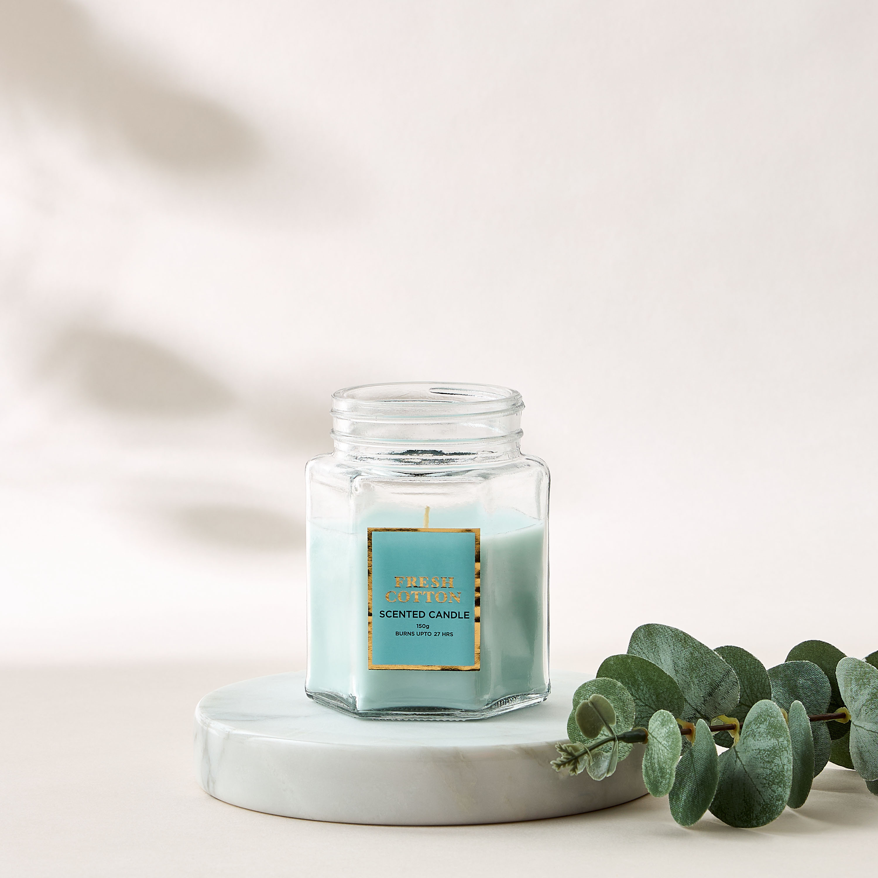 Lavender and Vanilla Scented Jar Candle - 150 gms-household-homefragrance-candles-image-1