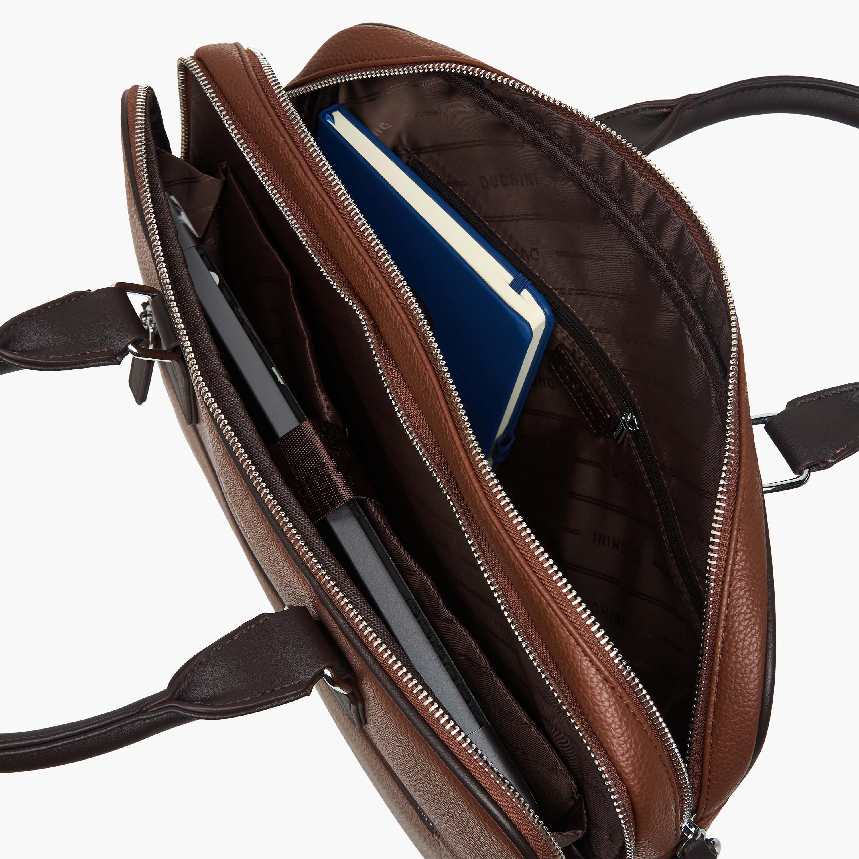 Duchini Men Solid Double Handle Laptop Bag-men-bags-image-7