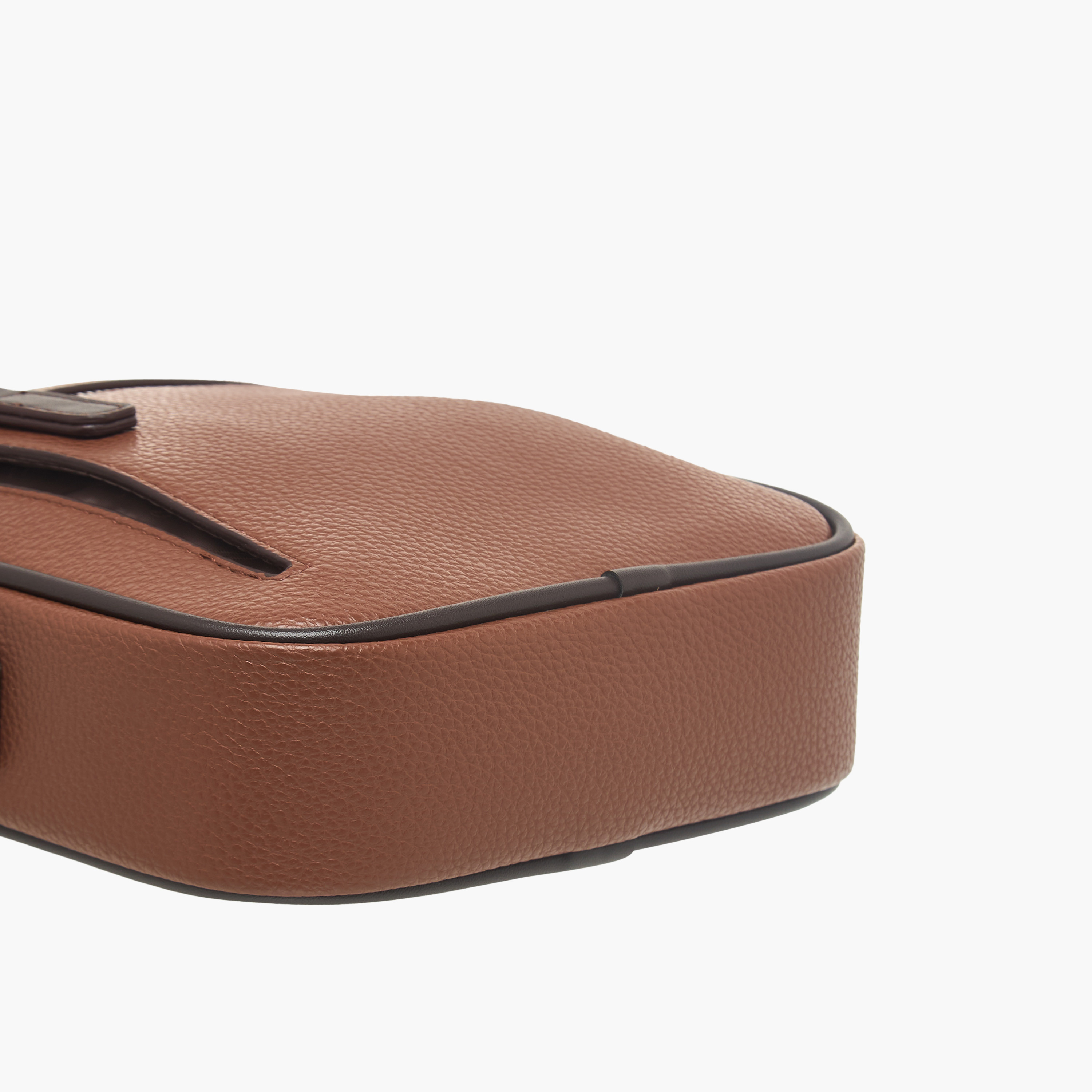Duchini Men Solid Adjustable Strap Crossbody Bag-men-bags-image-6