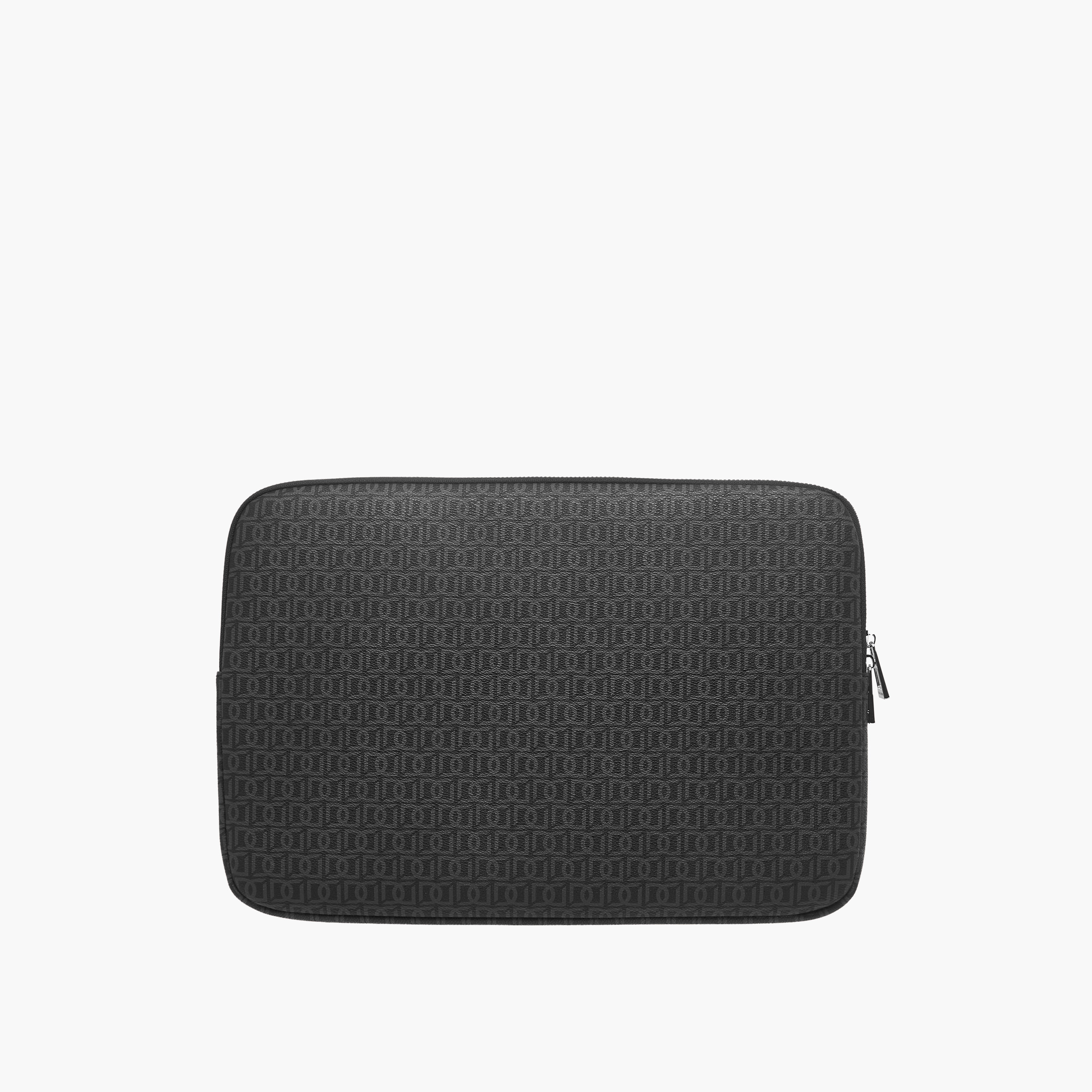 Duchini Men Monongram Print Laptop Case-men-bags-image-1