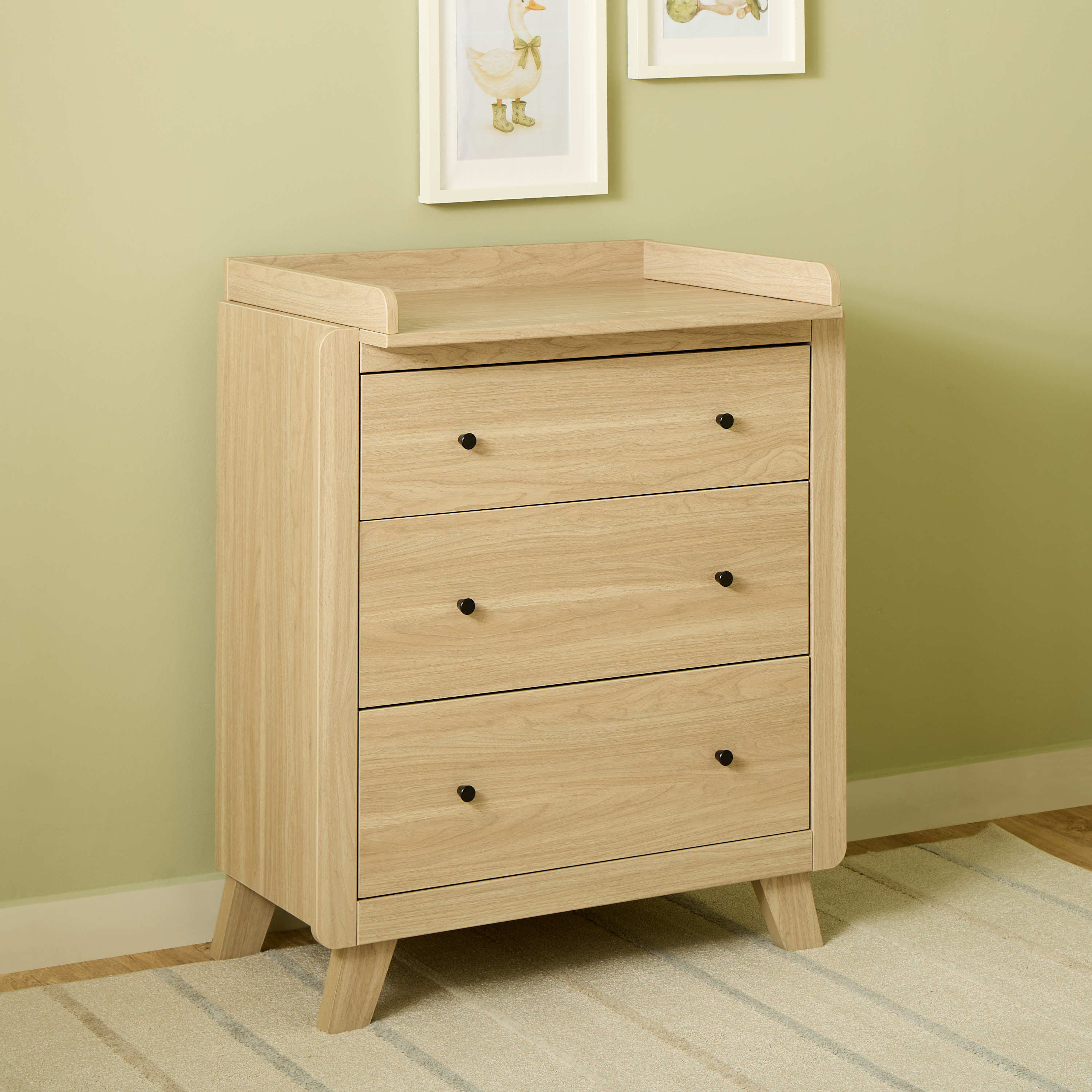 Giggles Oscar Chest of Drawers with Removable Top - Wood-baby-nursery-furniture-wardrobesandstorage-image-2