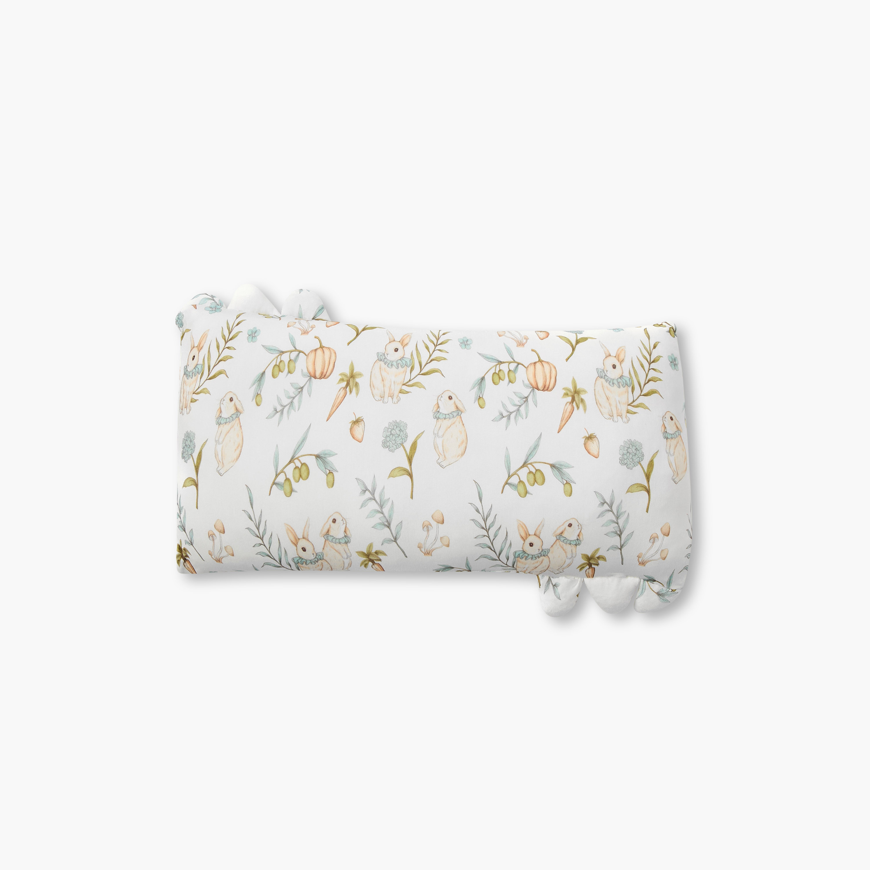 Giggles Baby Pillow with Bunny Print, 21x40 cm-baby-nursery-babybedding-image-1