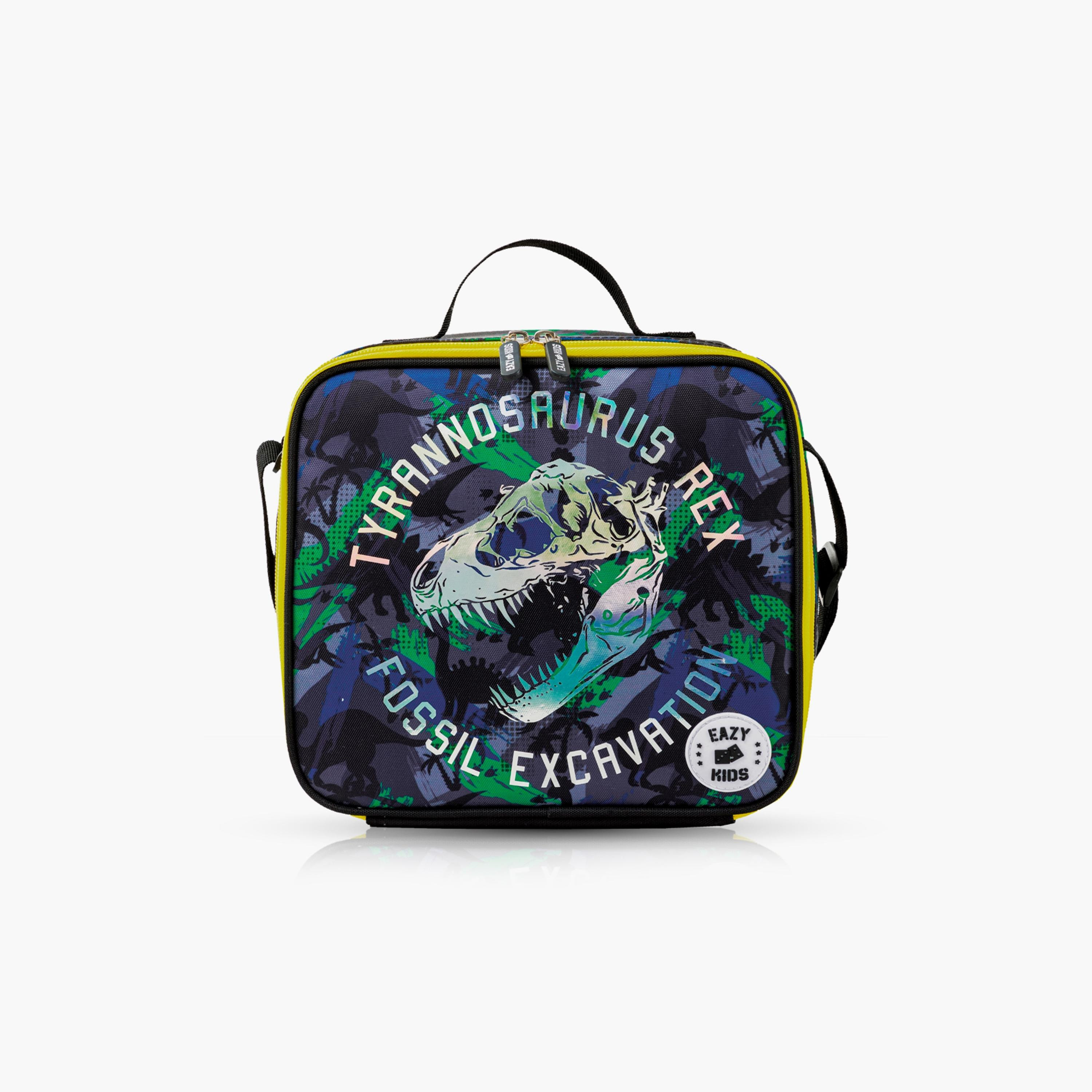 Eazy Kids Printed Backpack with Lunch Bag & Pencil Case - T-Rex - 17 Inch-school-bagsandbackpacks-sets-image-9