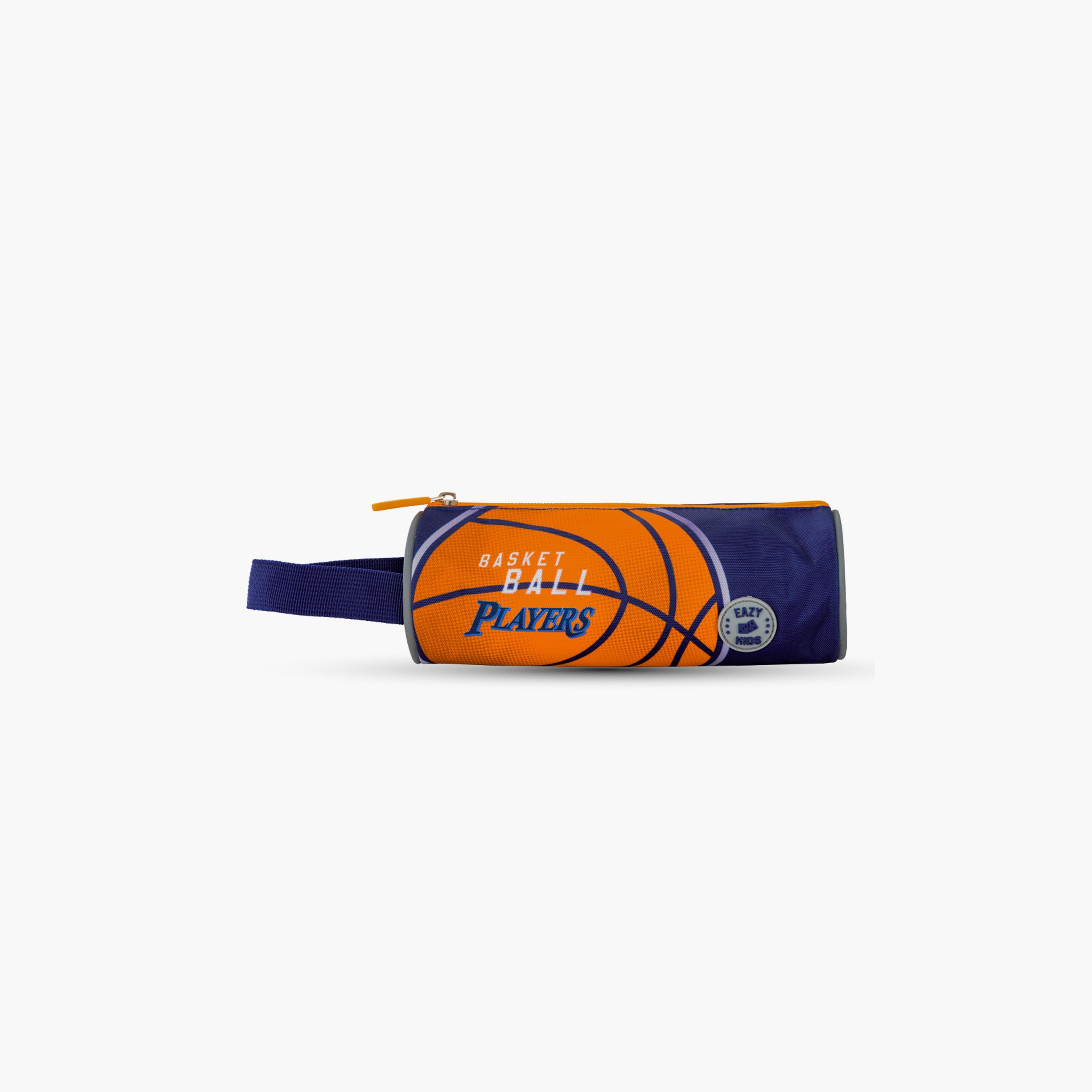 Eazy Kids Printed Backpack with Lunch Bag & Pencil Case - Basket Ball - 18 Inch-school-bagsandbackpacks-sets-image-9