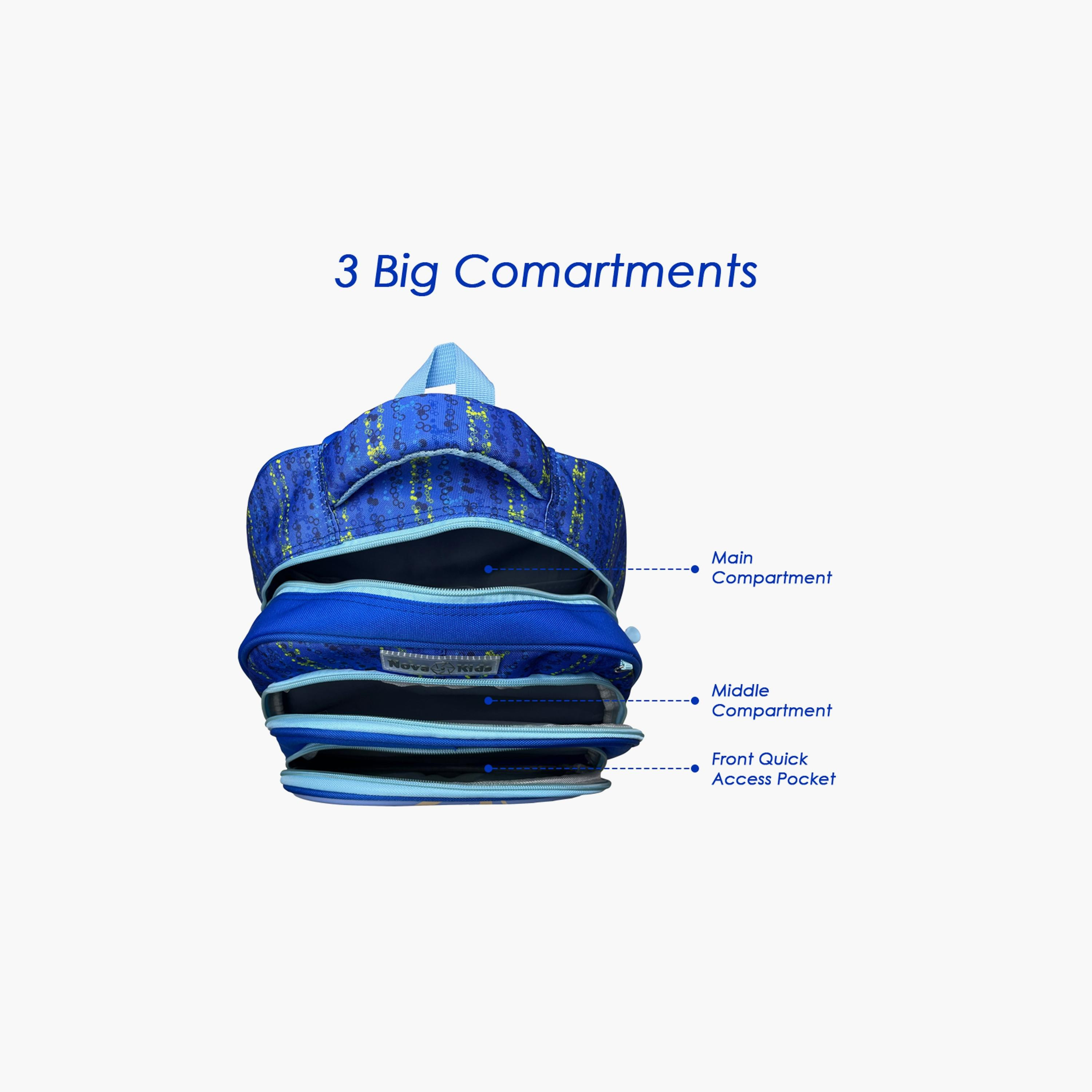 حقيبة مدرسية ثلاثية الأبعاد من نوفا كيدز - متزلج - أزرق - 16.5 بوصة-school-bagsandbackpacks-backpacks-image-3