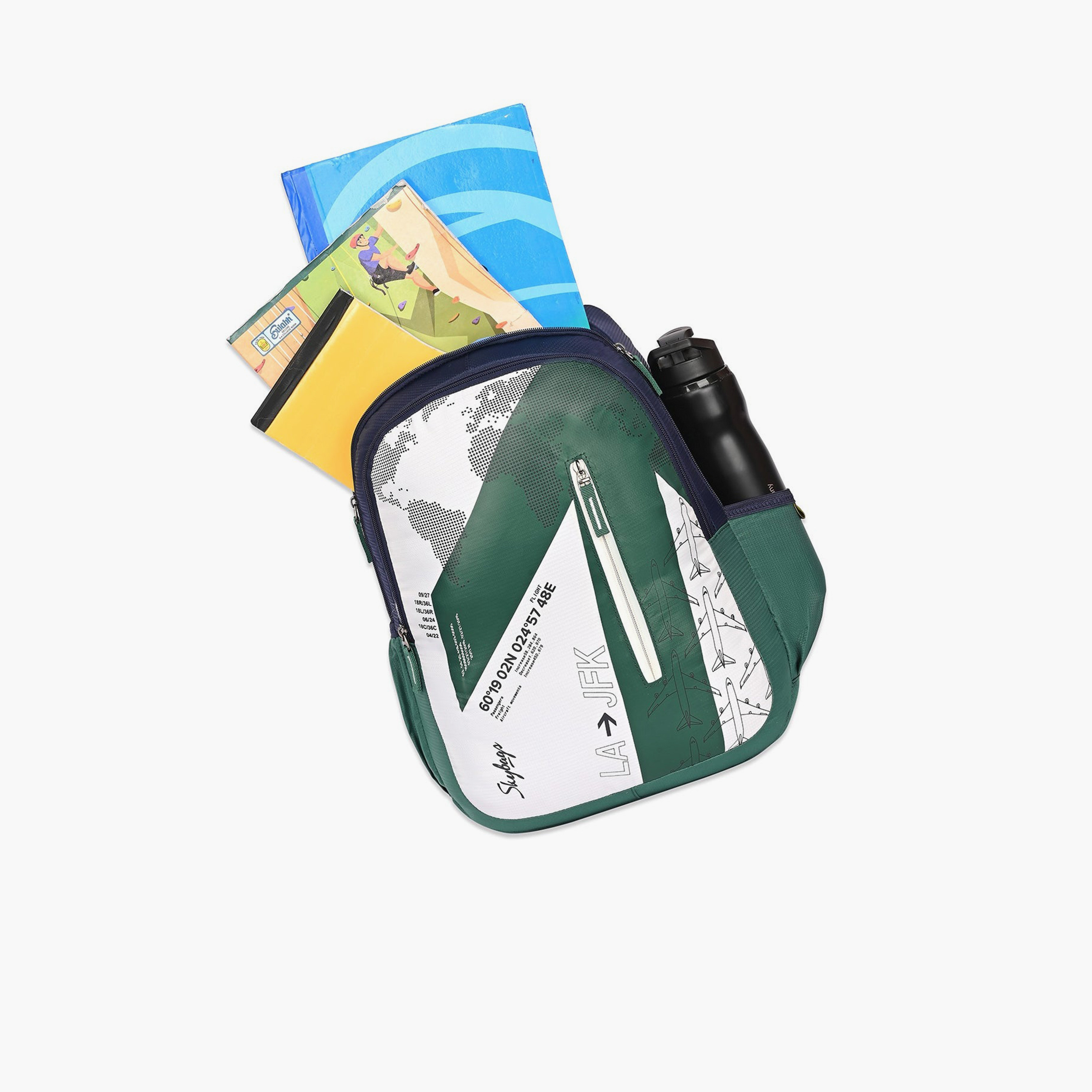 Skybags 23 L Backpack, Polyester, Adjustable Shoulder Straps | Atlas-02-travel-luggagesandbags-backpacks-image-8