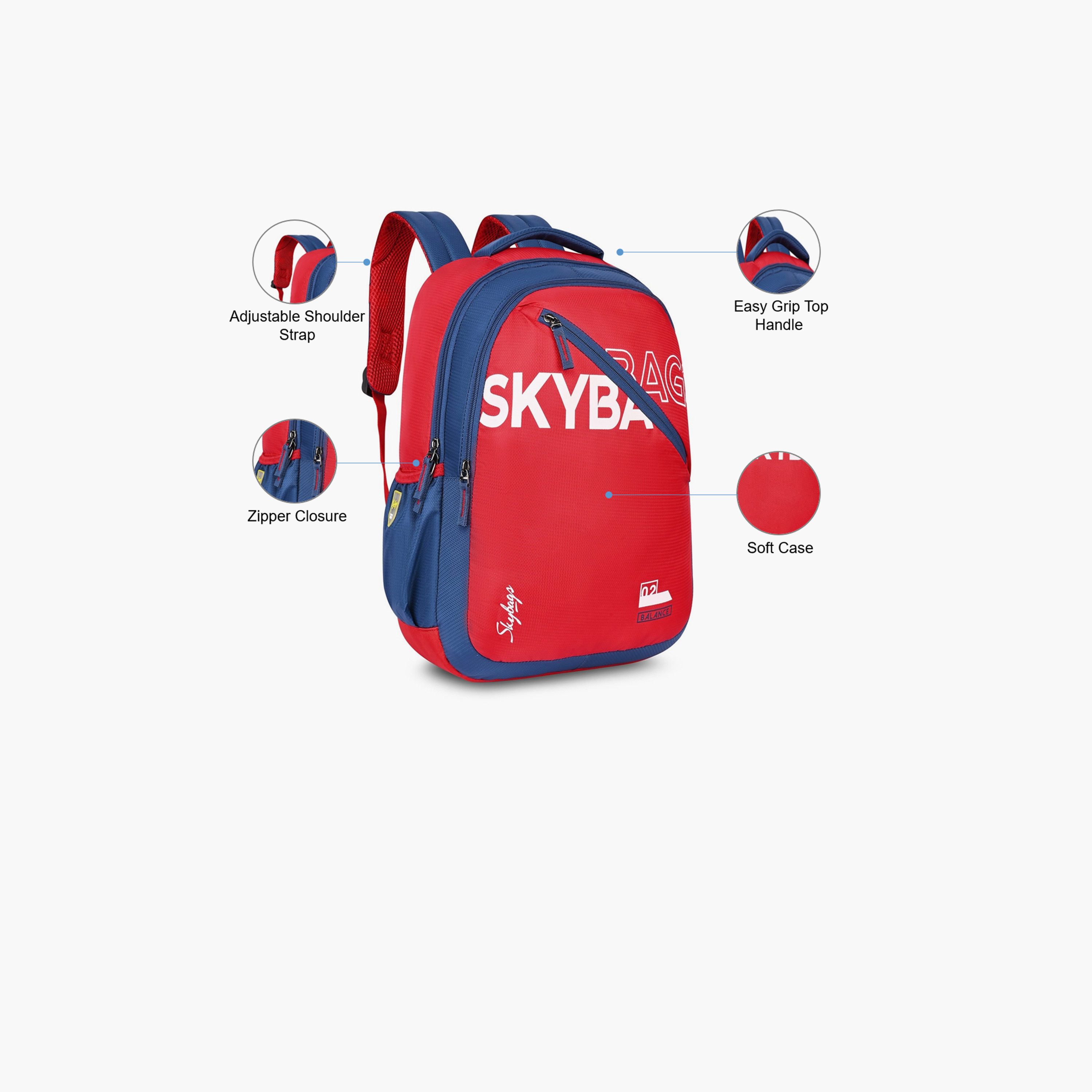 سكاي باجز 23 لتر حقيبة ظهر, بوليستر, حمالات كتف قابلة للتعديل | أطلس -03-travel-luggagesandbags-backpacks-image-3