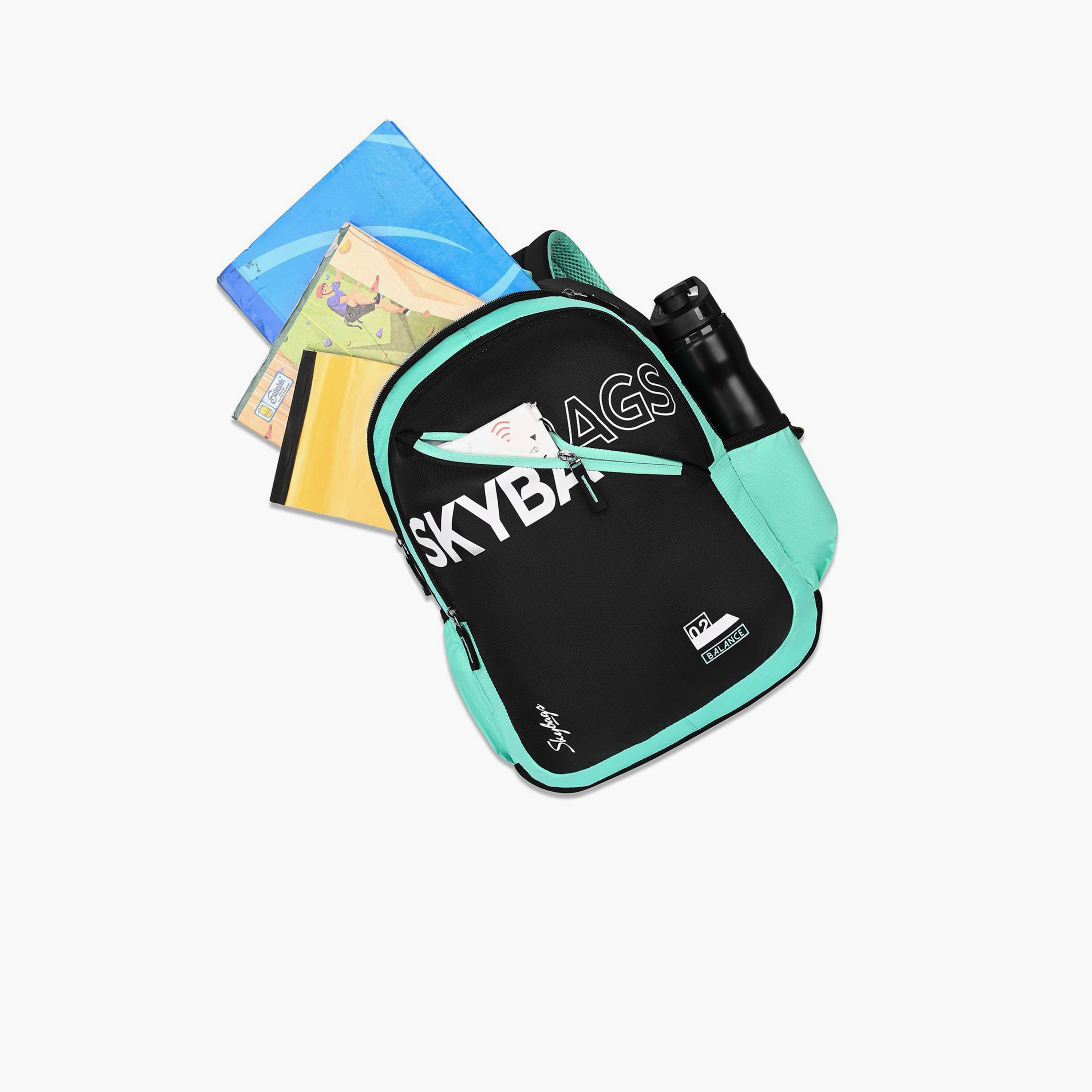 Skybags 23 L Backpack, Polyester, Adjustable Shoulder Straps | Atlas-04-travel-luggagesandbags-backpacks-image-8